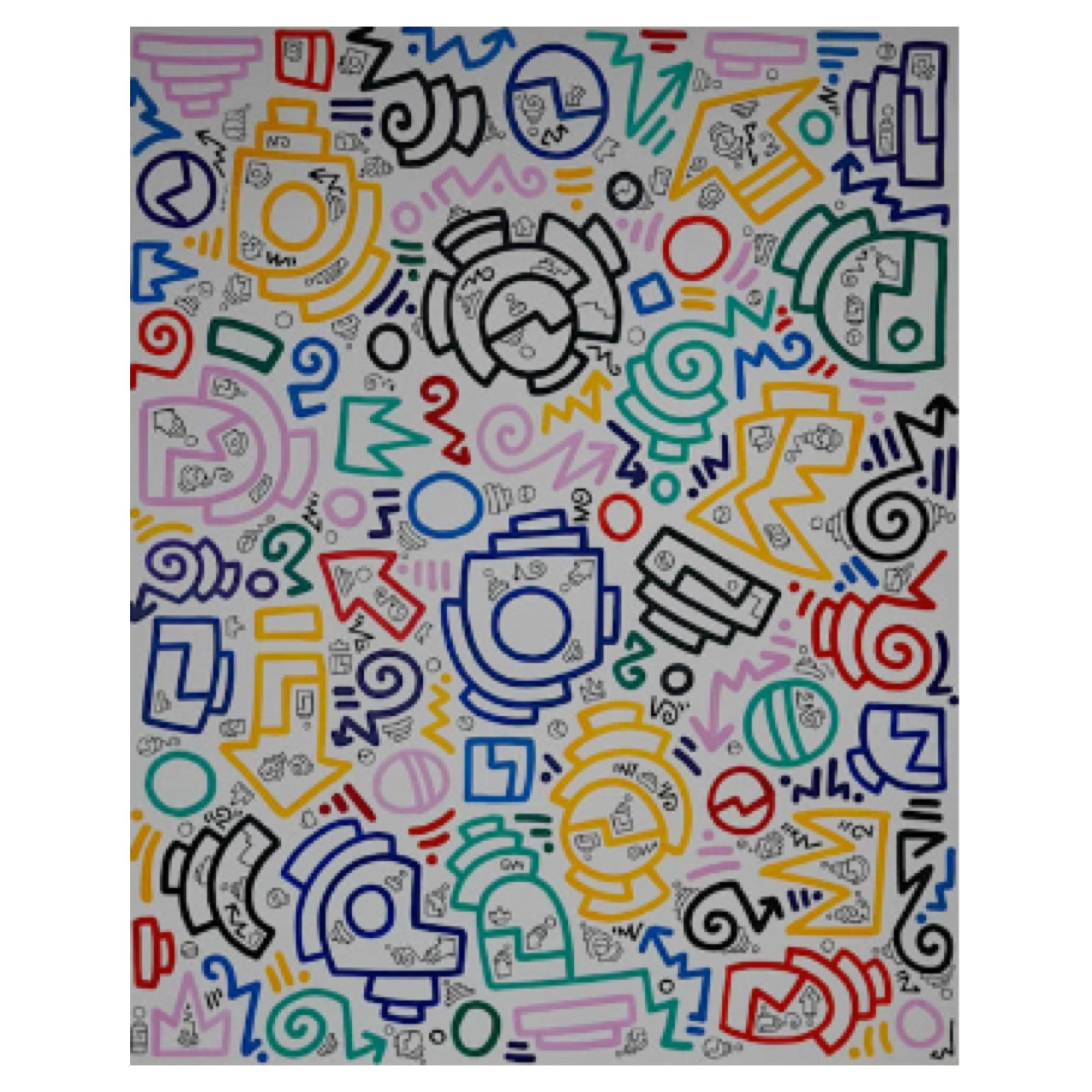 Abstract Painting di Adrian Lorenzo - Arti linguistiche
