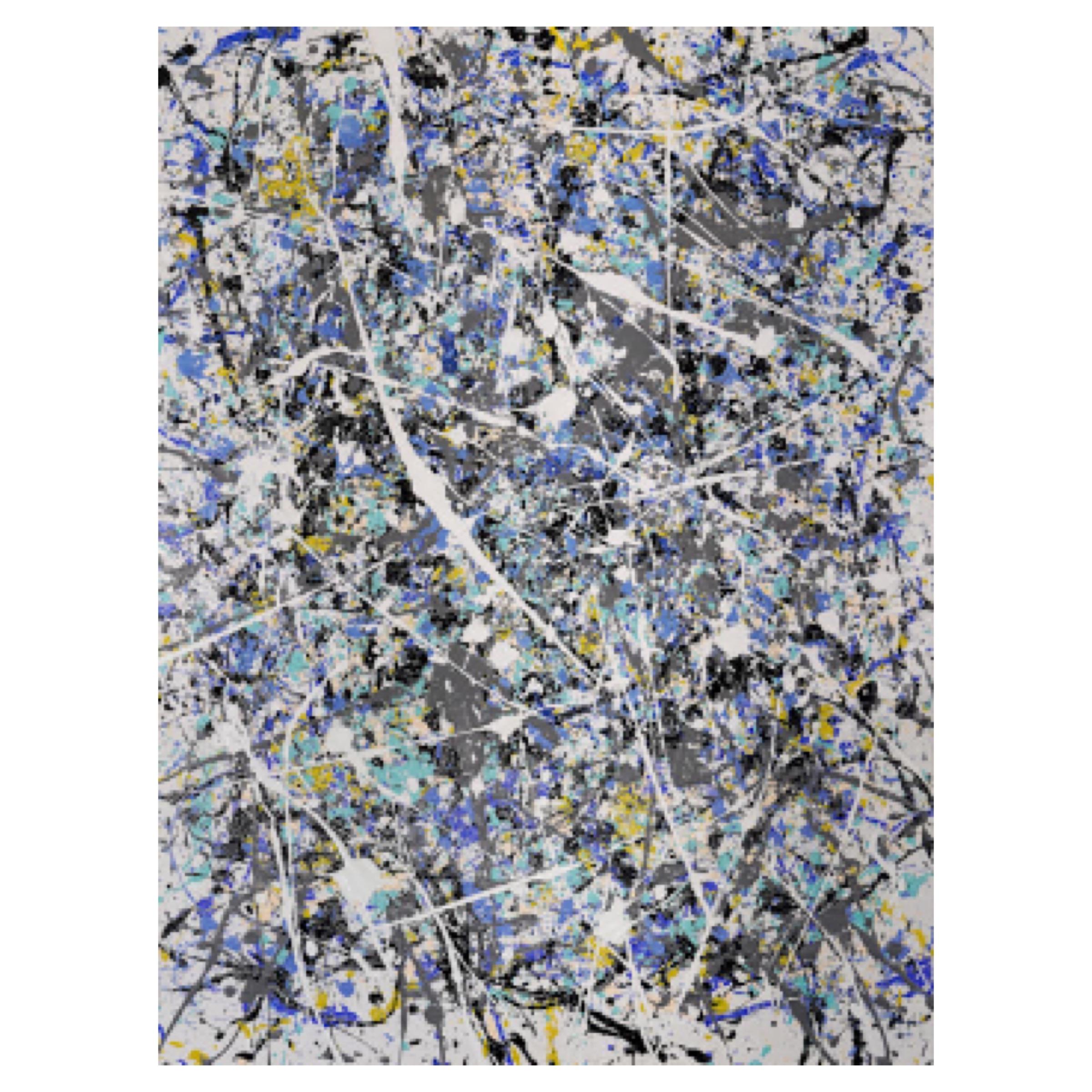 Adrian Lorenzo Abstract Painting – SPPS CIRCA