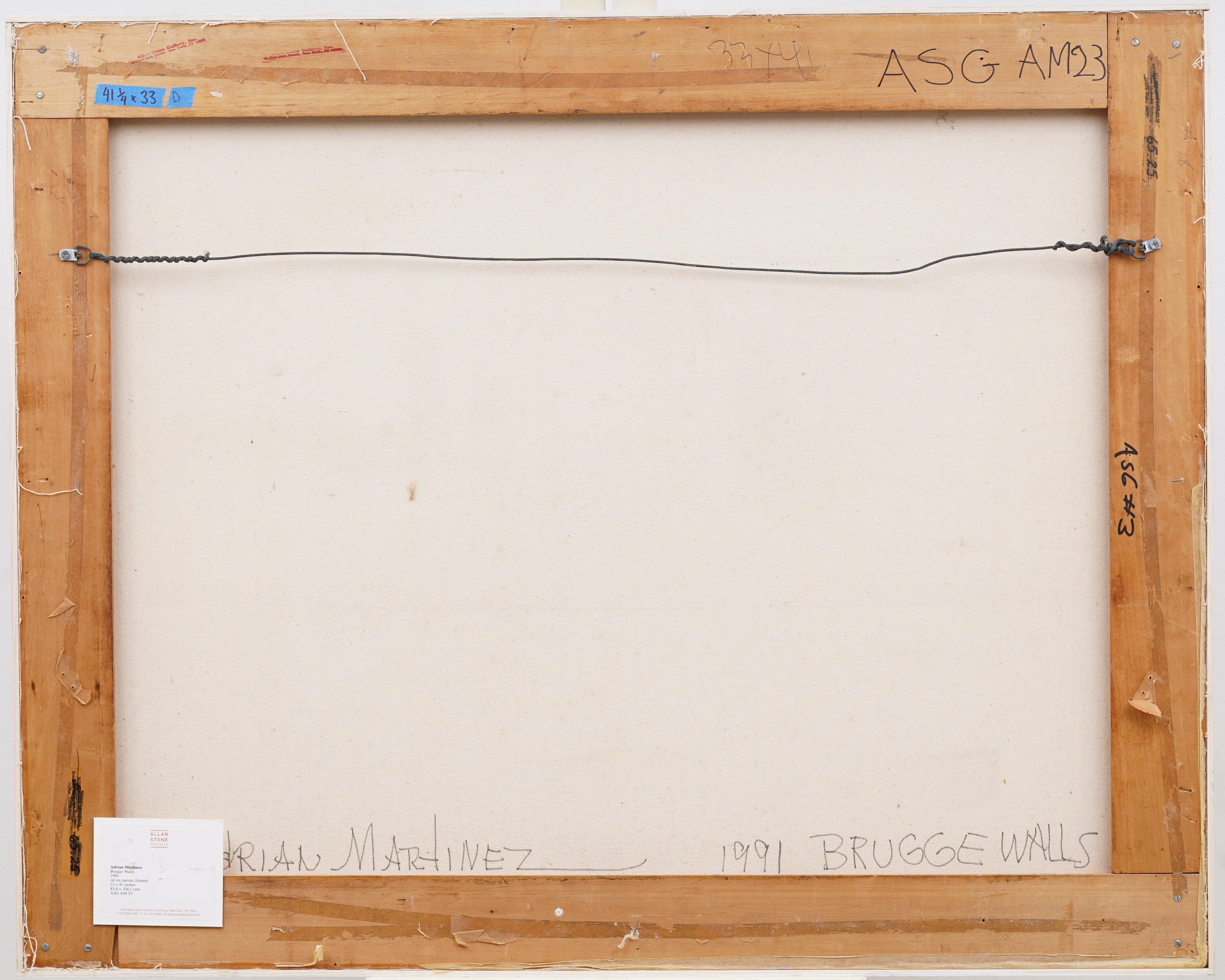 Quadro d'epoca Modernista Americano Trompe L'Oeil Surreale Natura Morta Esposto in vendita 2