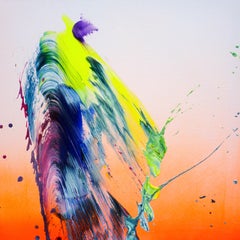 MP01113 (Colorful Fluorescent Abstract Painting)