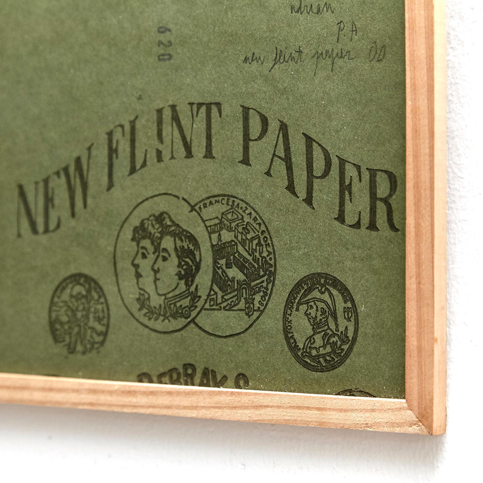 Papier Adrian P & A Artwork Objet Trouvé en vente