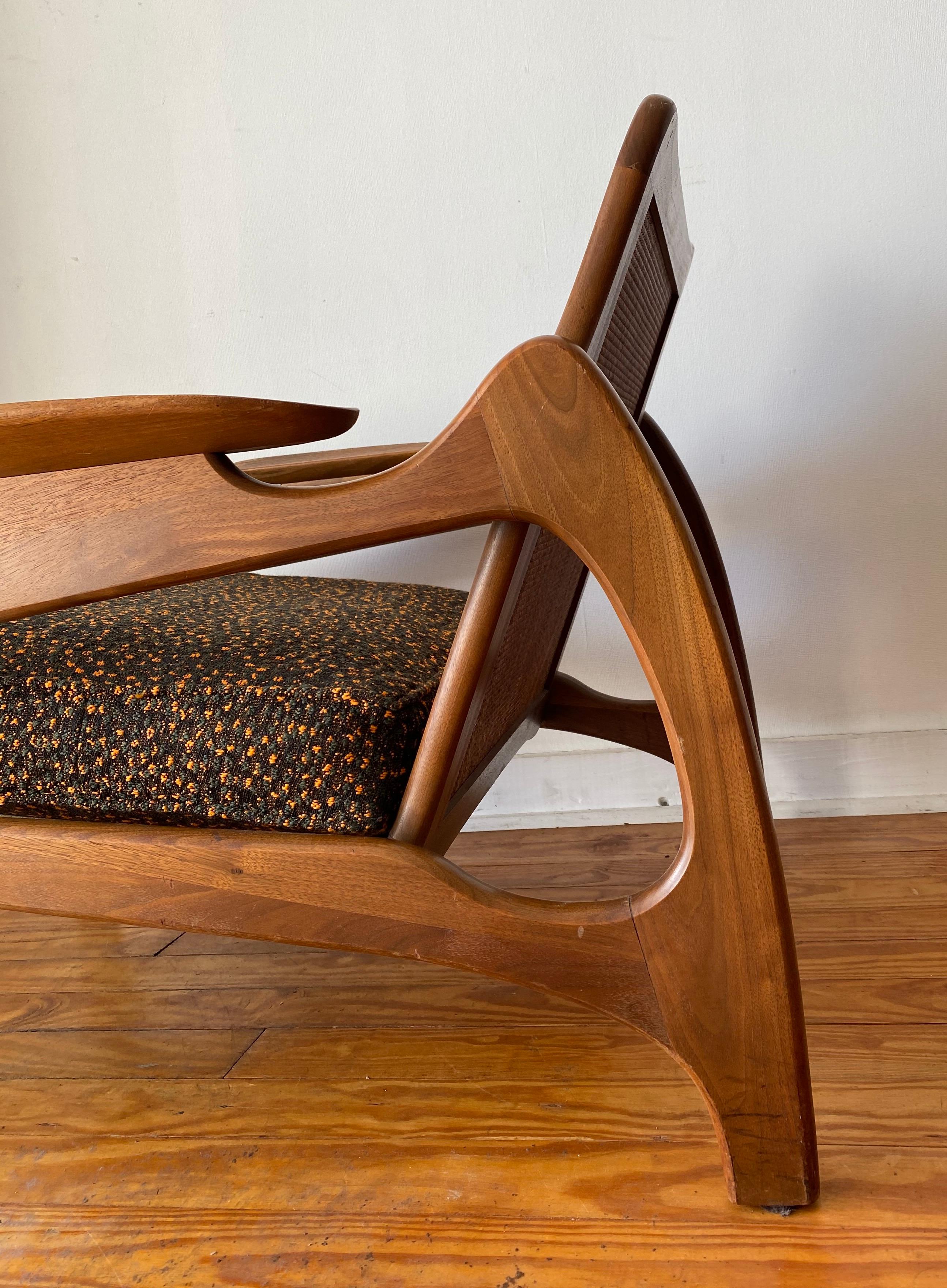 Adrian Pearsall 1209-C Silla Craft Associates Moderno de mediados de siglo en venta