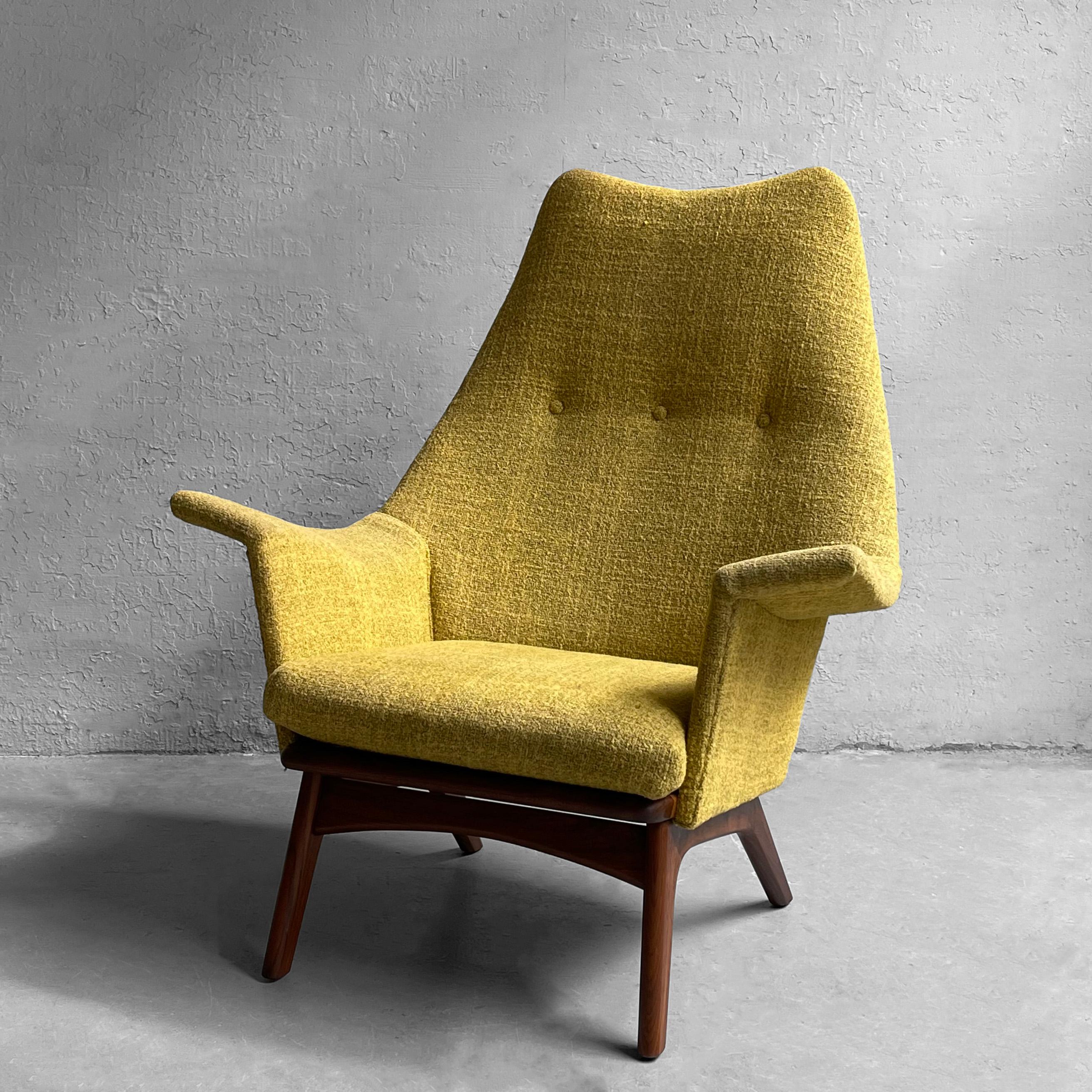 Mid-Century Modern Adrian Pearsall 1611-C Wingback Lounge Chair