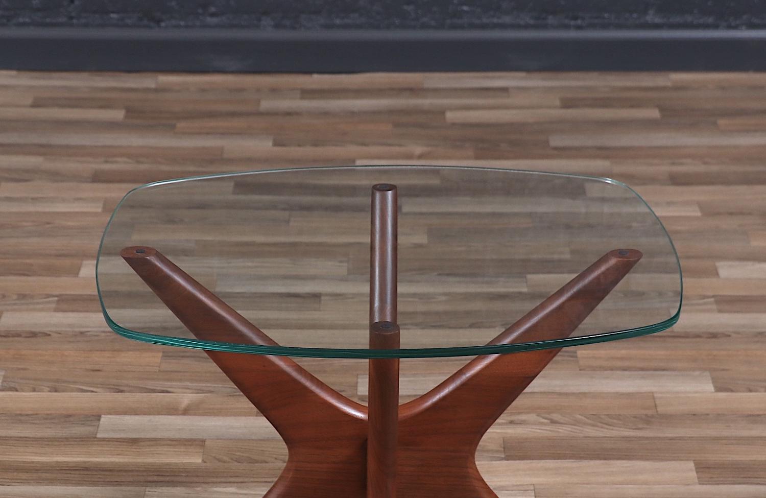 Verre Tables d'appoint sculptées Adrian Pearsall 1618-ET pour Craft Associates en vente