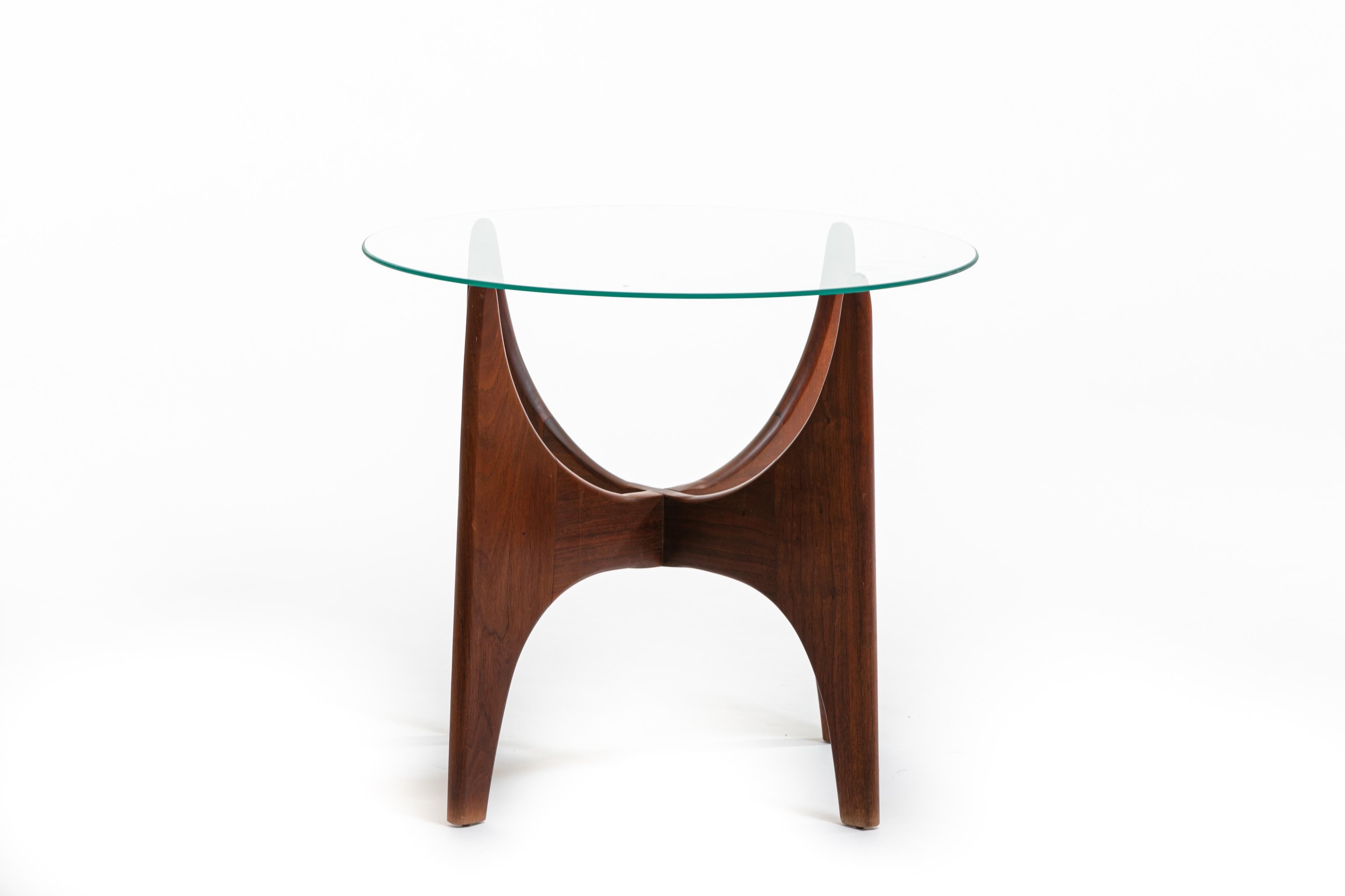 Adrian Pearsall 1924-T24 Walnut Side Table for Craft Associates 4