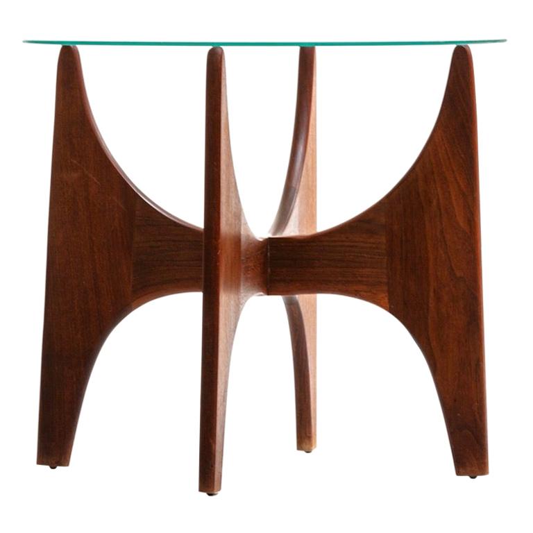 Adrian Pearsall 1924-T24 Walnut Side Table for Craft Associates For Sale at  1stDibs