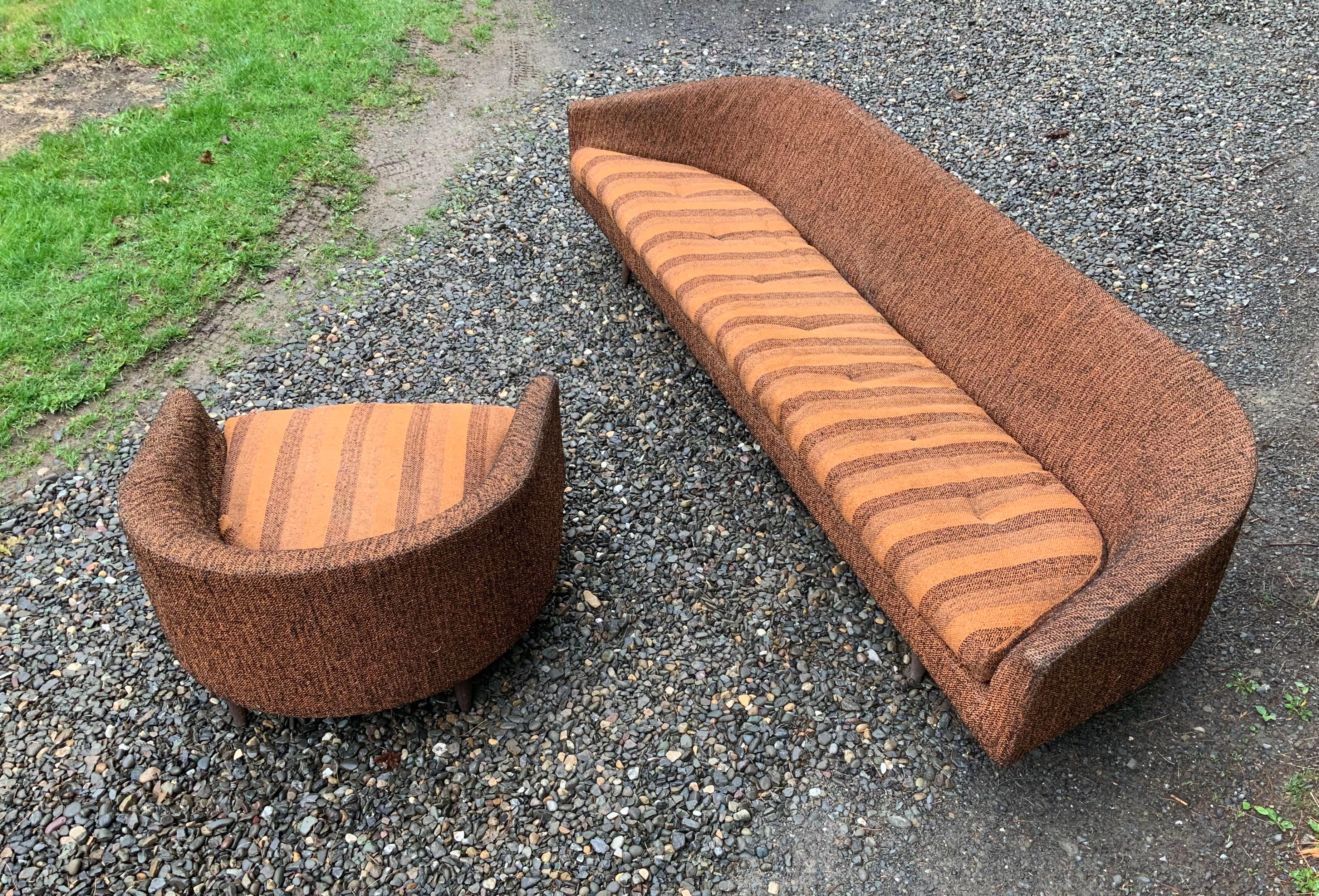 Adrian Pearsall 1950s Cloud Sofa and Lounge Chair 5