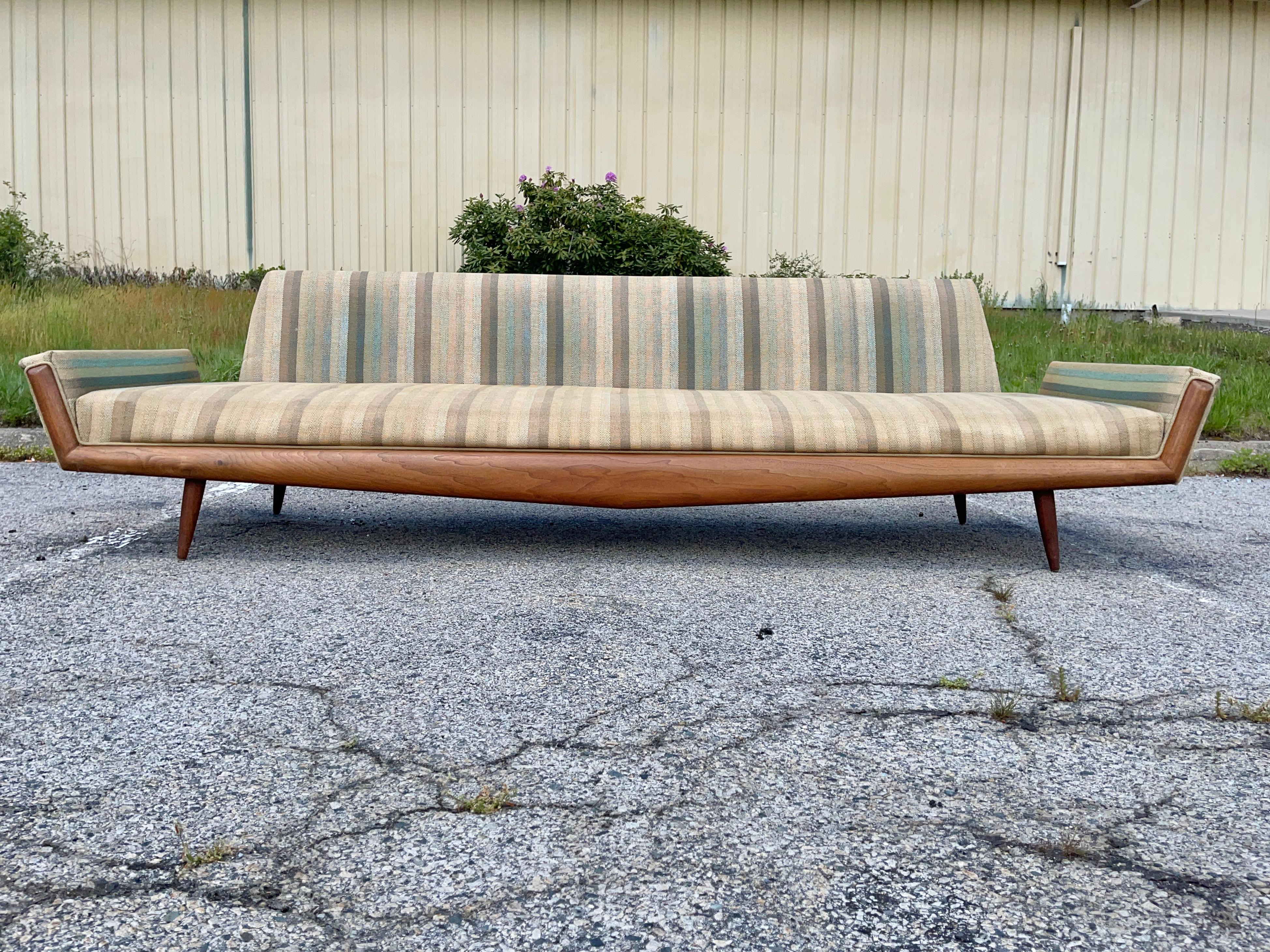 American Adrian Pearsall 2000-S Gondola Sofa For Sale