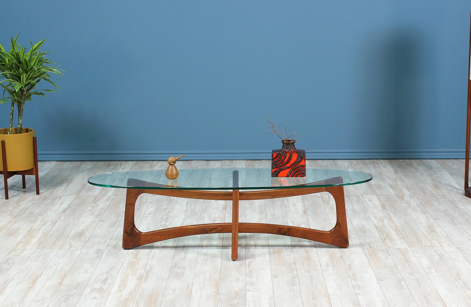 Adrian Pearsall 2454-TGO Coffee Table for Craft Associates In Excellent Condition In Los Angeles, CA