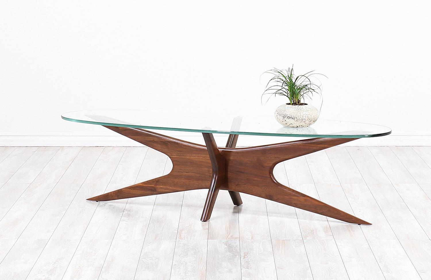 American Adrian Pearsall 893-TGO Coffee Table for Craft Associates