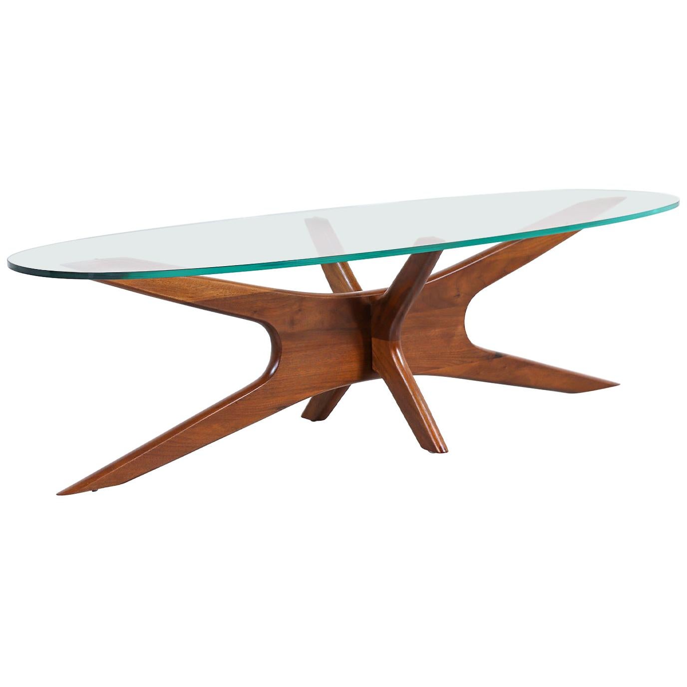 Adrian Pearsall 893TGO Sculpted Coffee Table for Craft Associates at 1stDibs
