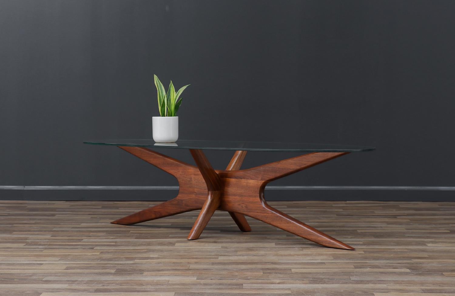 Mid-Century Modern Adrian Pearsall 893-TGO Sculptural Coffee Table For Sale