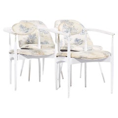 Retro Adrian Pearsall 950-C Mid Century Walnut Dining Chairs - Set of 4
