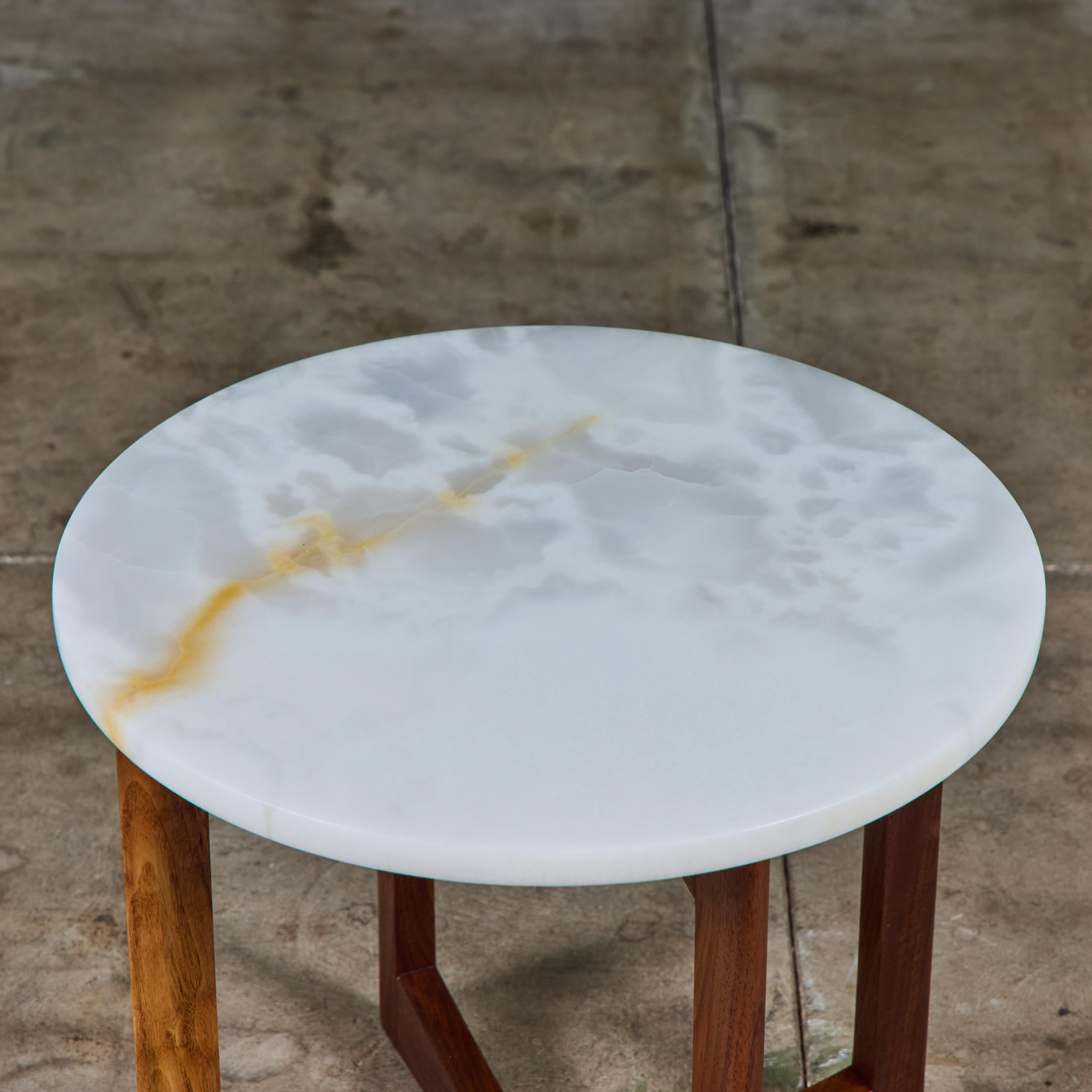 Adrian Pearsall Alabaster Side Table For Sale 3