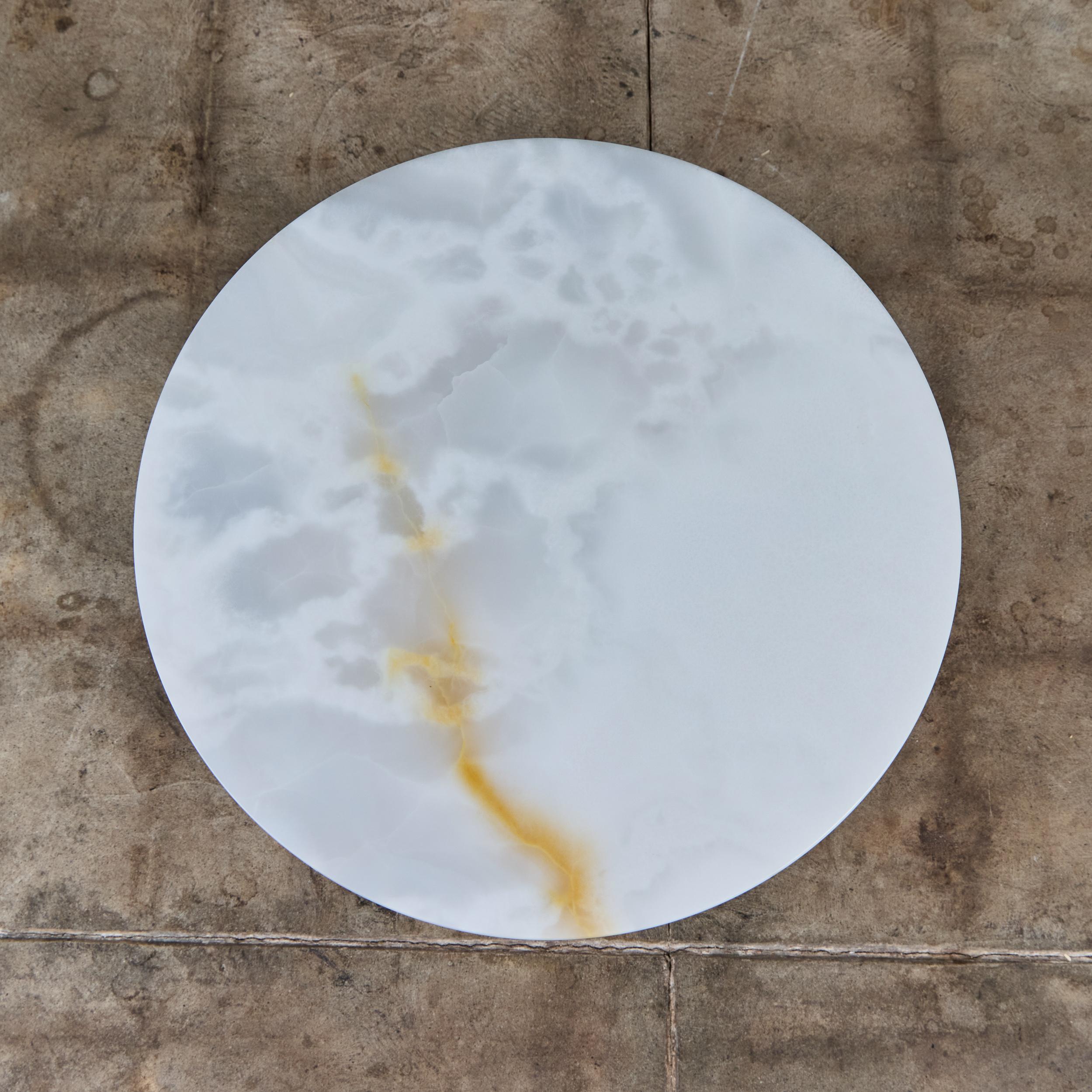 Adrian Pearsall Alabaster Side Table For Sale 4