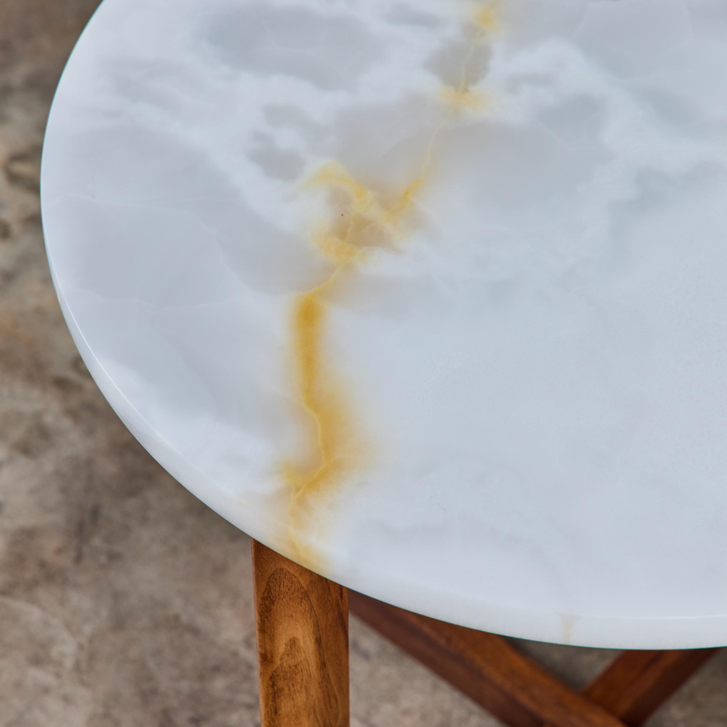 Adrian Pearsall Alabaster Side Table For Sale 5