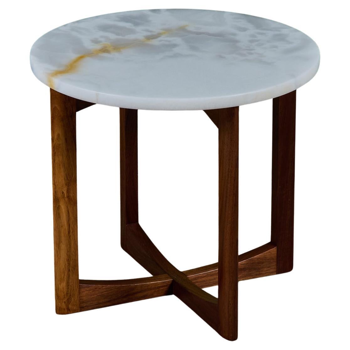 Adrian Pearsall Alabaster Side Table For Sale