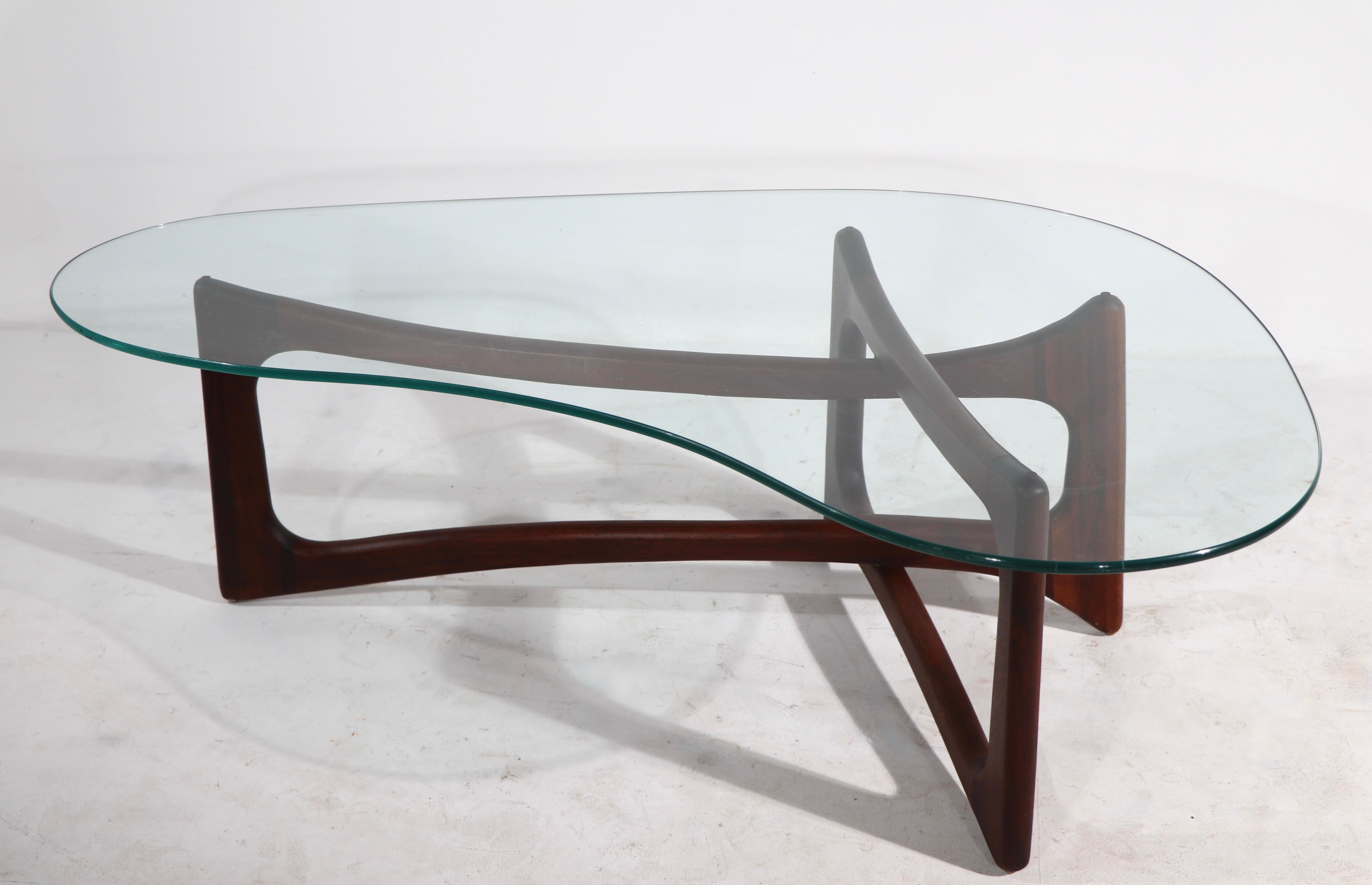 Mid-Century Modern Adrian Pearsall Amoeba Form Coffee Table