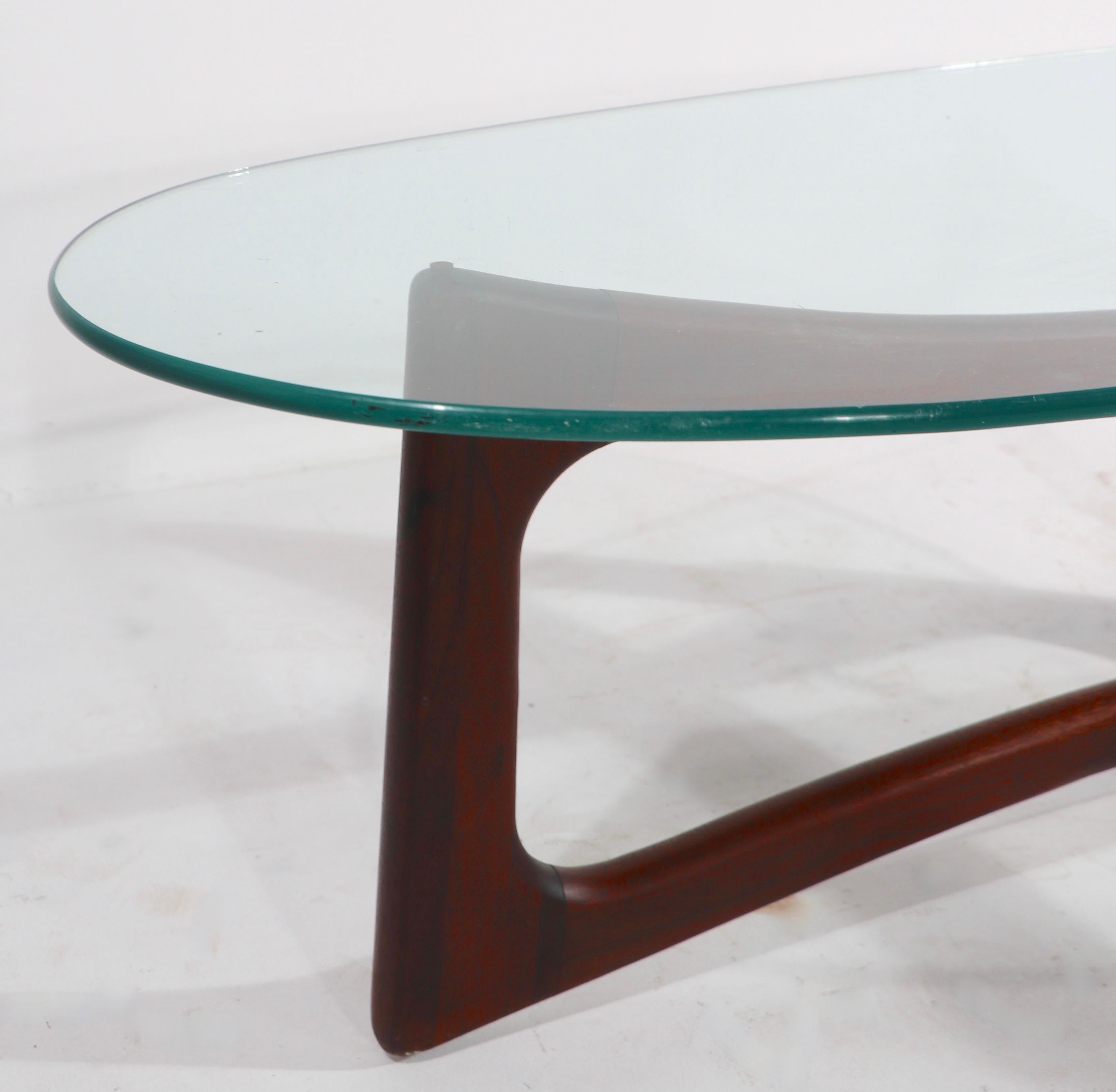 Adrian Pearsall Amoeba Form Coffee Table In Good Condition In New York, NY