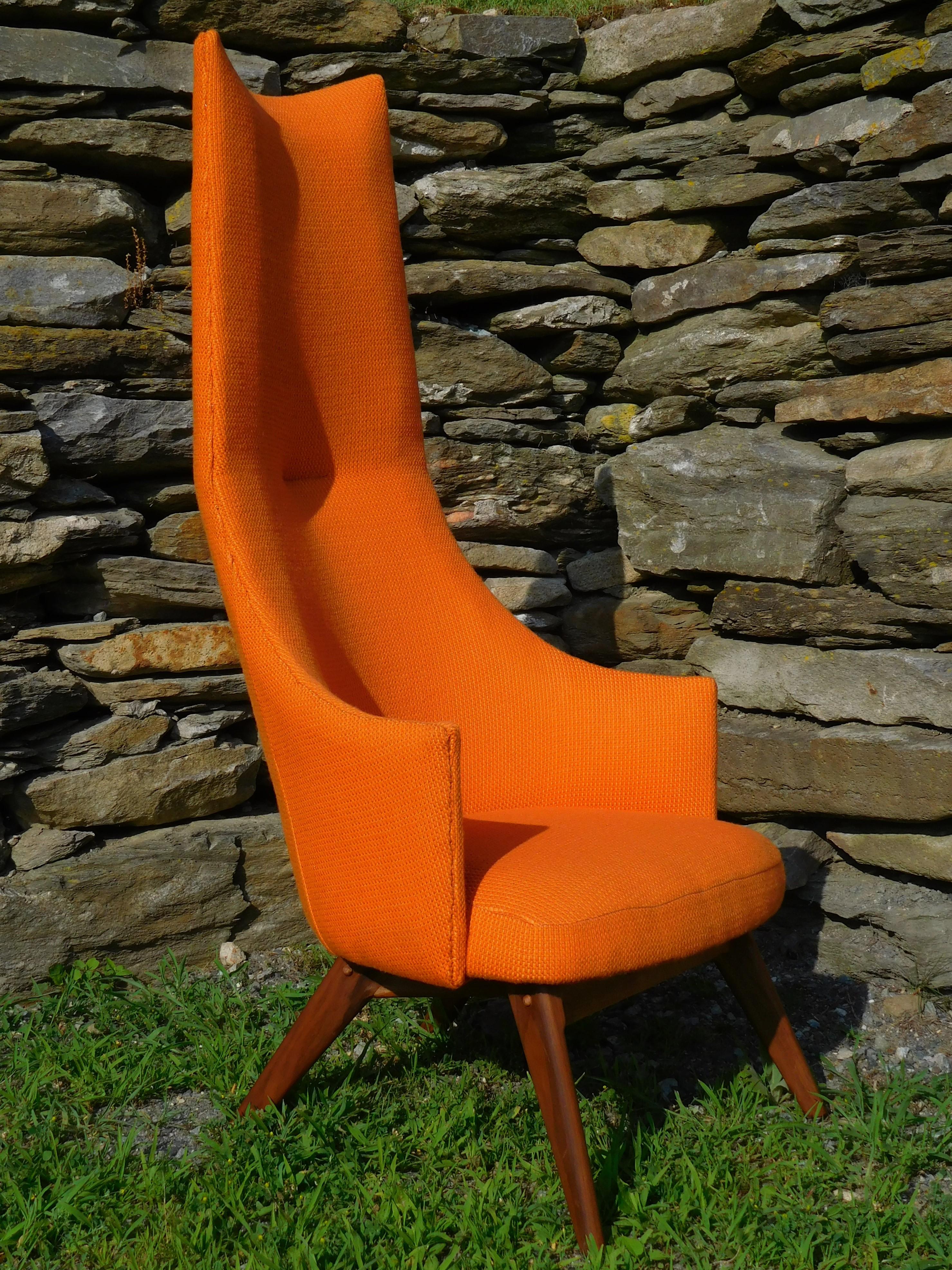 Adrian Pearsall Atomic Age High Back Lounge Chair, circa 1955 For Sale 2
