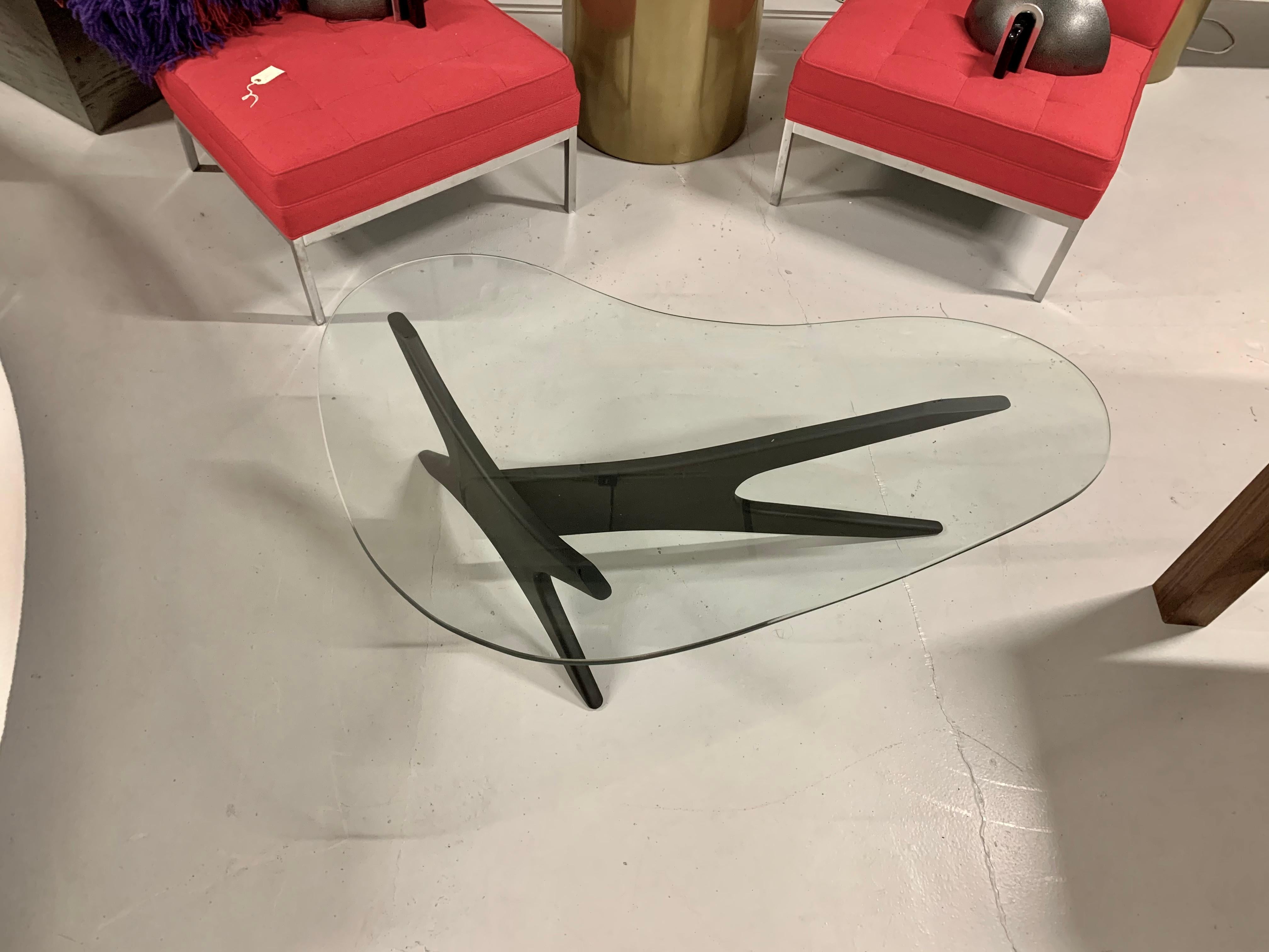 Adrian Pearsall Bimorphic Coffee Table In Good Condition In Palm Springs, CA