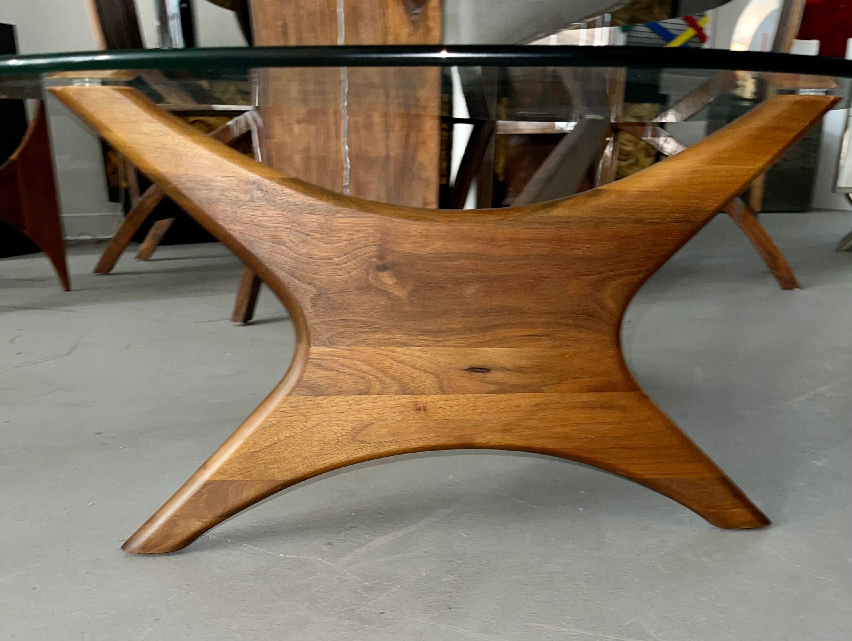 Adrian Pearsall Bimorphic Kidney Coffee Table In Good Condition In Palm Springs, CA