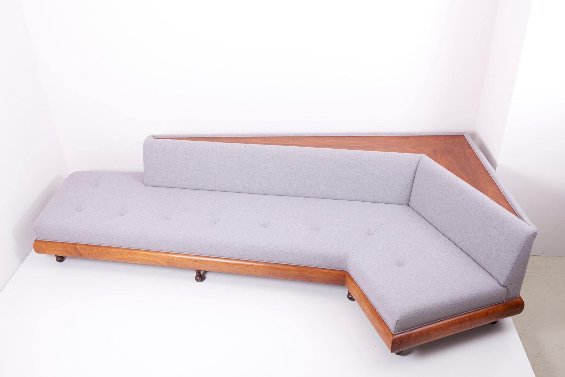 Adrian Pearsall 'Boomerang' Sofa for Crafts Associates, US, 1960s 4