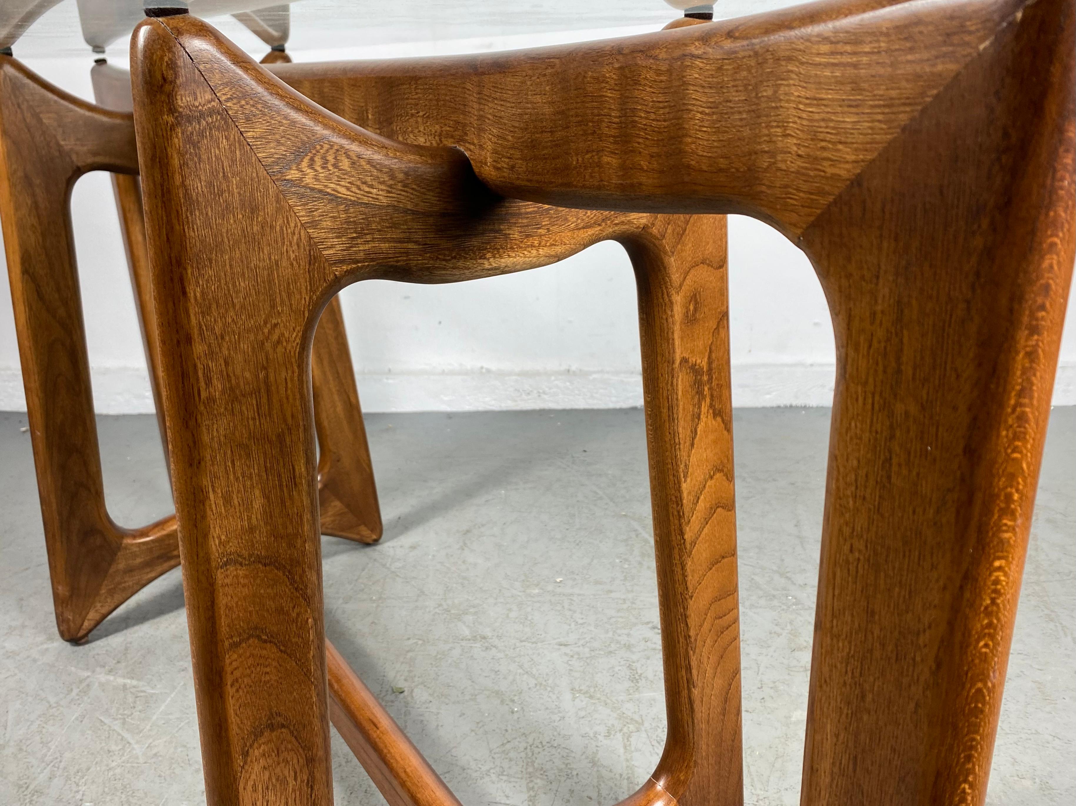 Adrian Pearsall Bowtie Console Table / Sculptural Walnut, Mid-Century Modern 3
