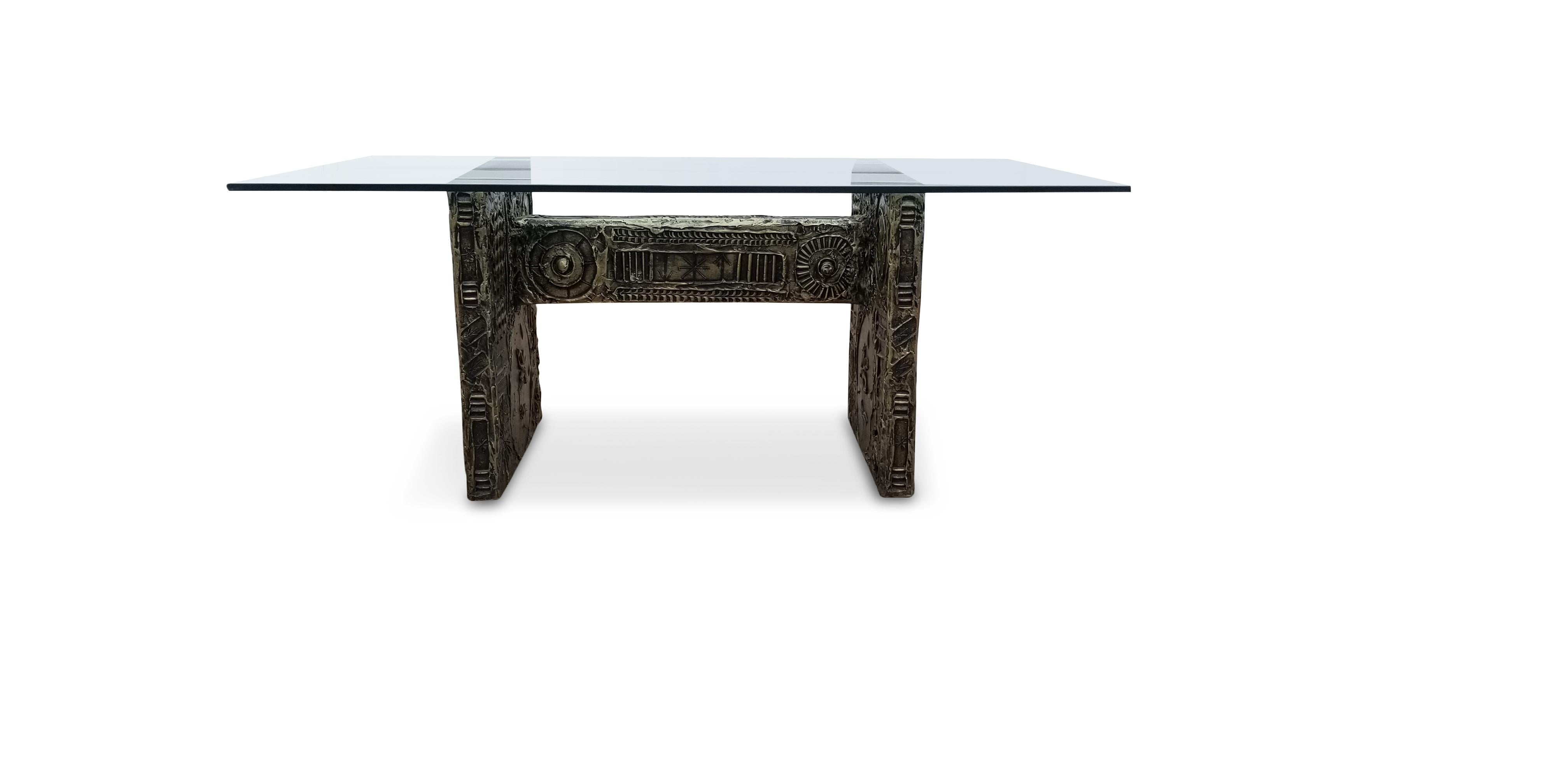 20th Century Adrian Pearsall Brutalist Dining Table