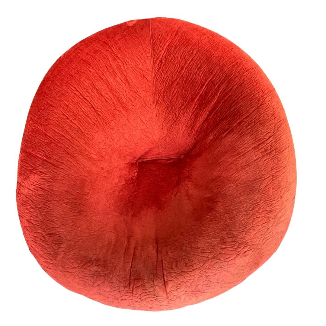 Late 20th Century Adrian Pearsall Brutalist Drum Pod Lounge Chair