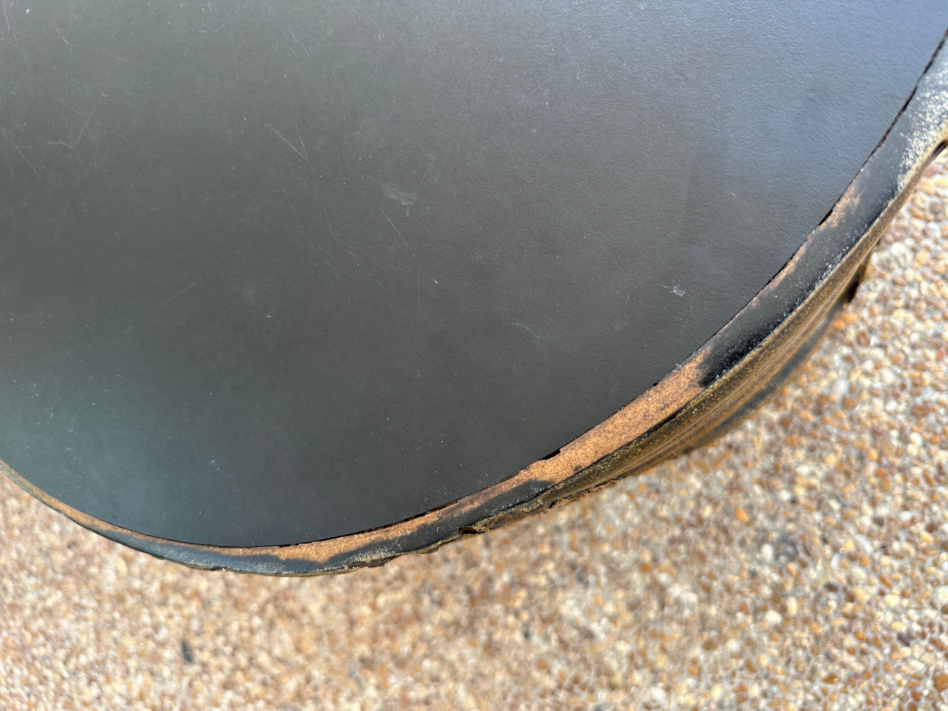 Adrian Pearsall Brutalist Drum Table For Sale 4