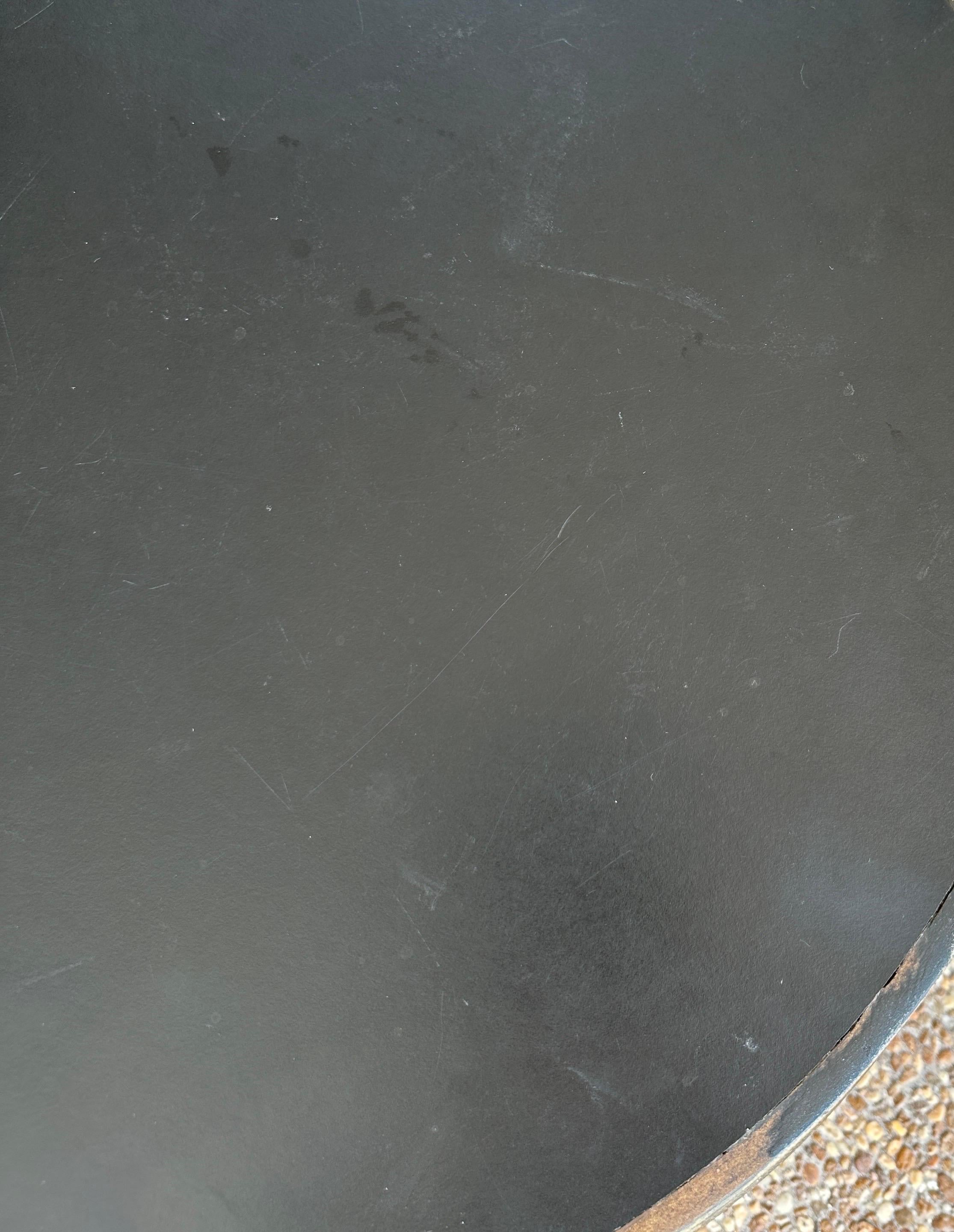 Adrian Pearsall Brutalist Drum Table For Sale 6