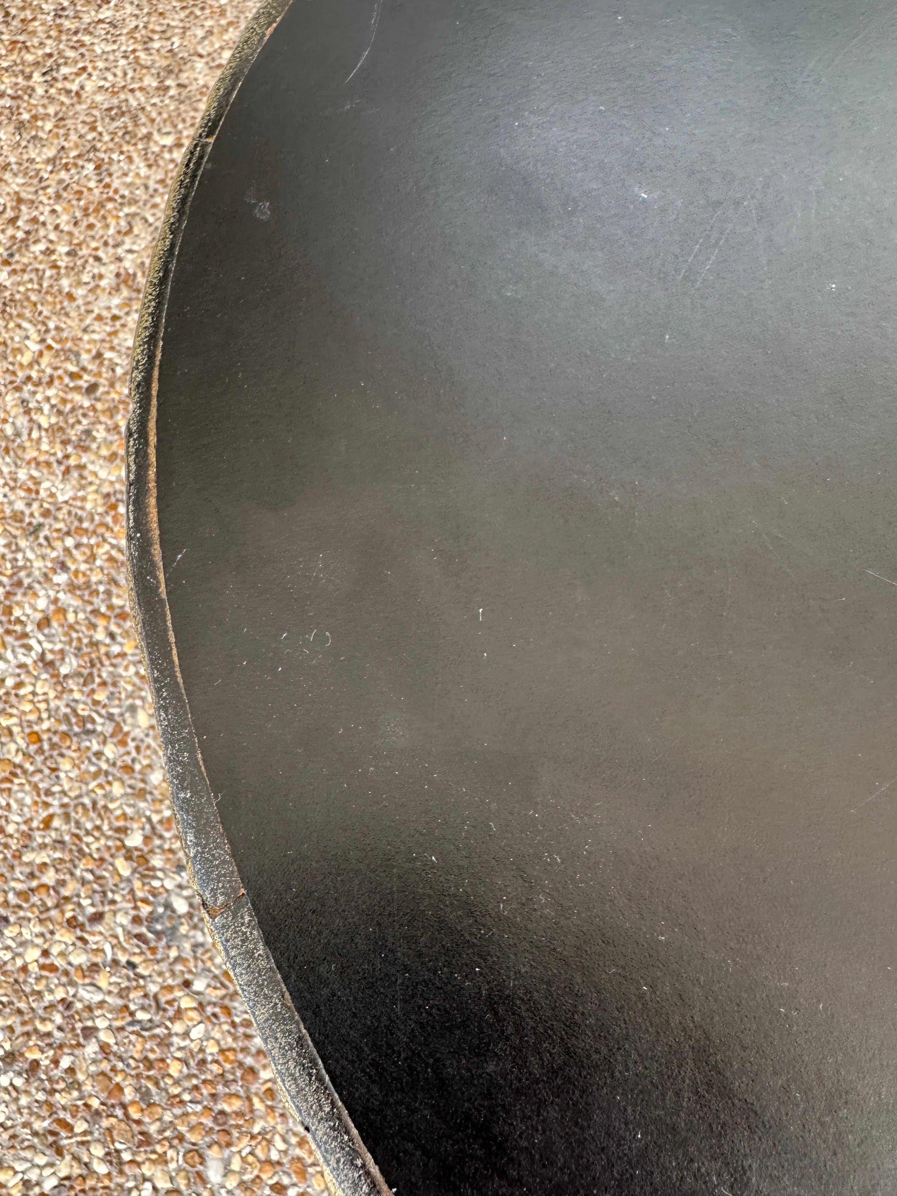 Adrian Pearsall Brutalist Drum Table For Sale 2