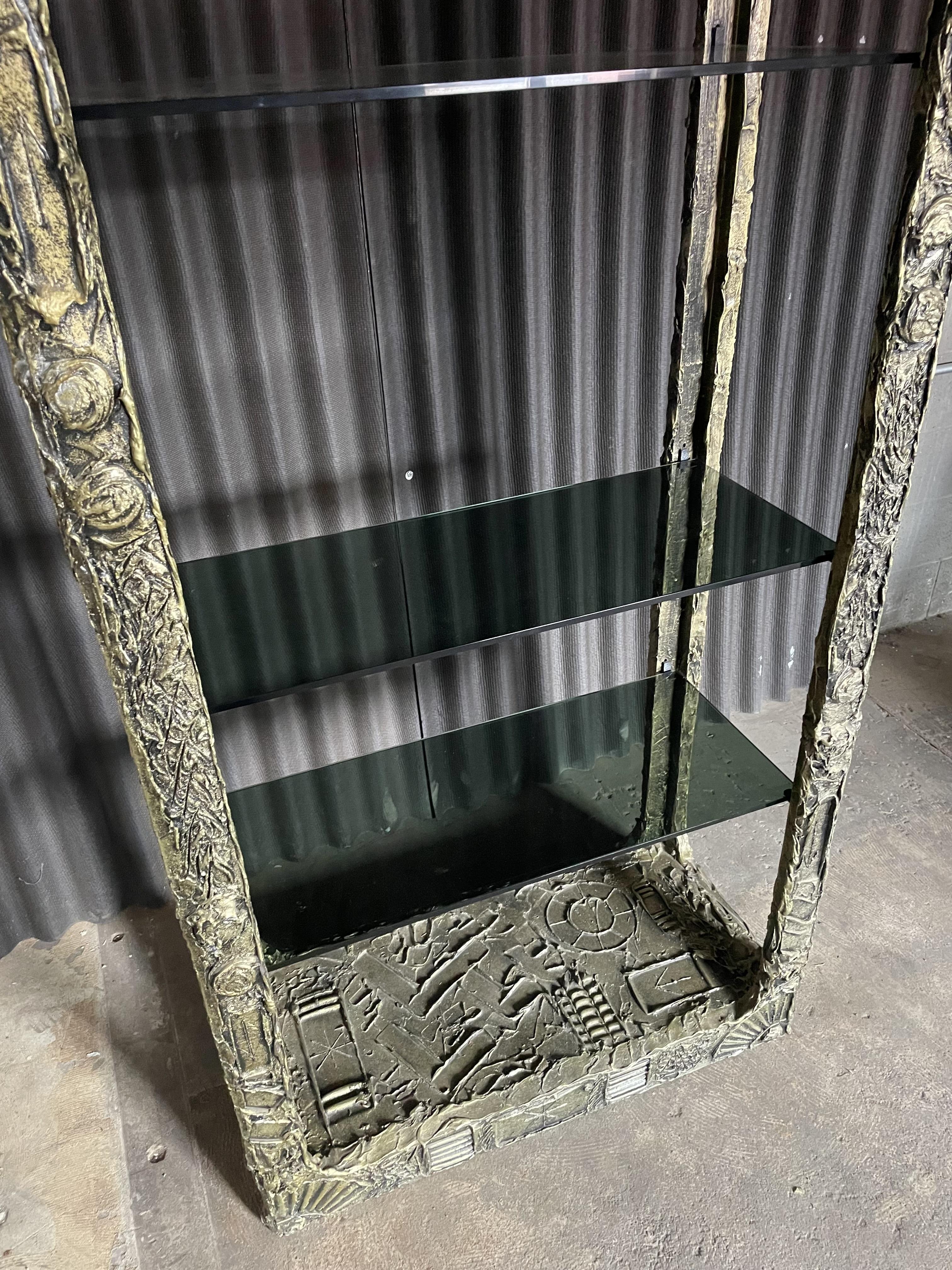 Adrian Pearsall Brutalist Etagere In Good Condition For Sale In Southampton, NJ