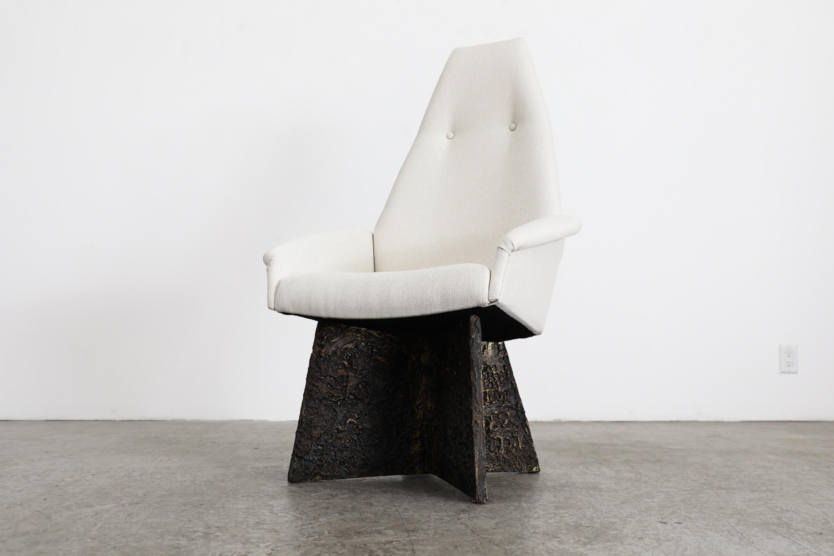 Adrian Pearsall Brutalist Highback Chair 2