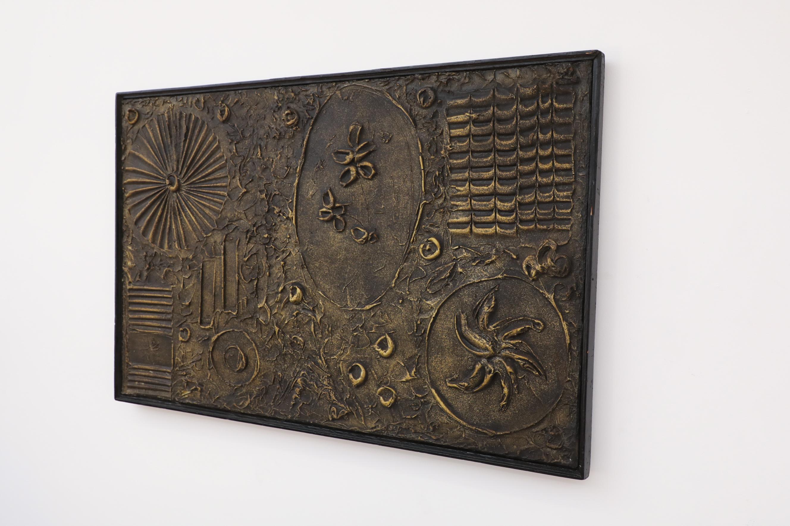 American Adrian Pearsall Brutalist Relief Wall Art