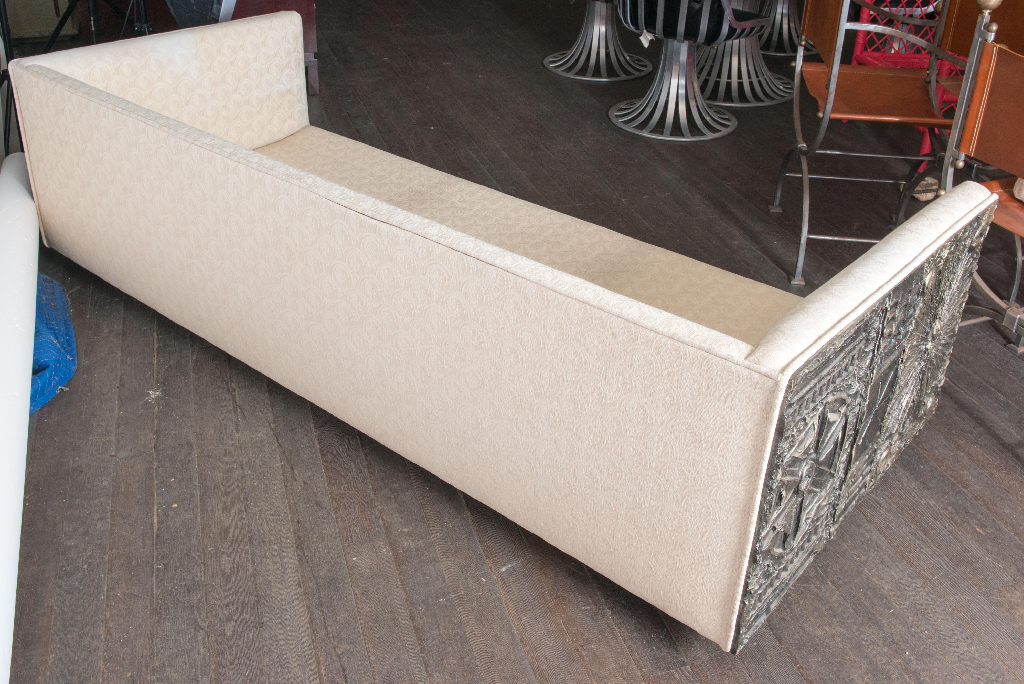 Adrian Pearsall Brutalist Style Sofa For Sale 2