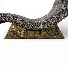 Adrian Pearsall Brutalist Wave Chaise Longue Chair - Mid Century Modern Lounge