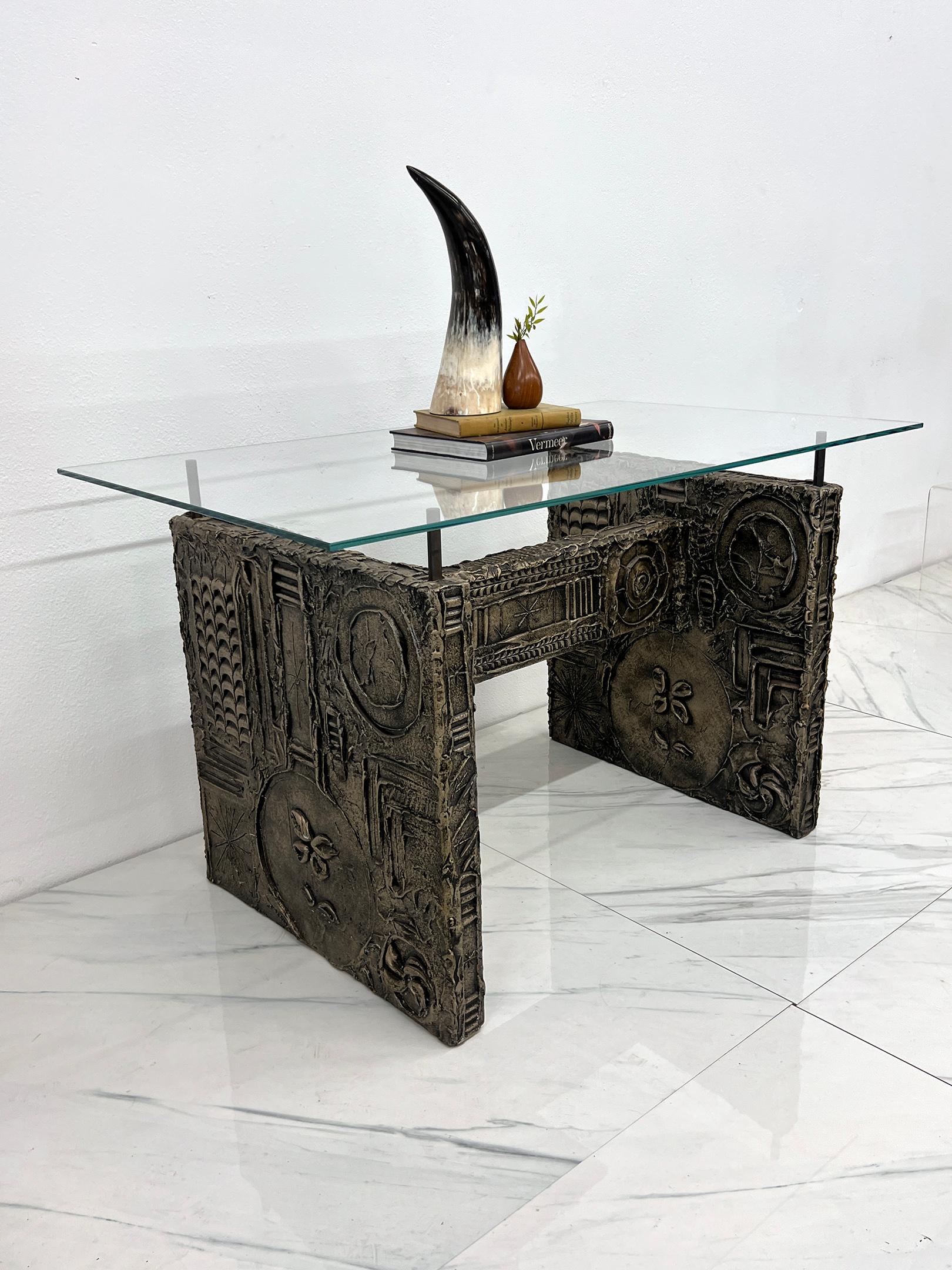 American Adrian Pearsall Cast Resin Brutalist Dining Table, 1960's For Sale