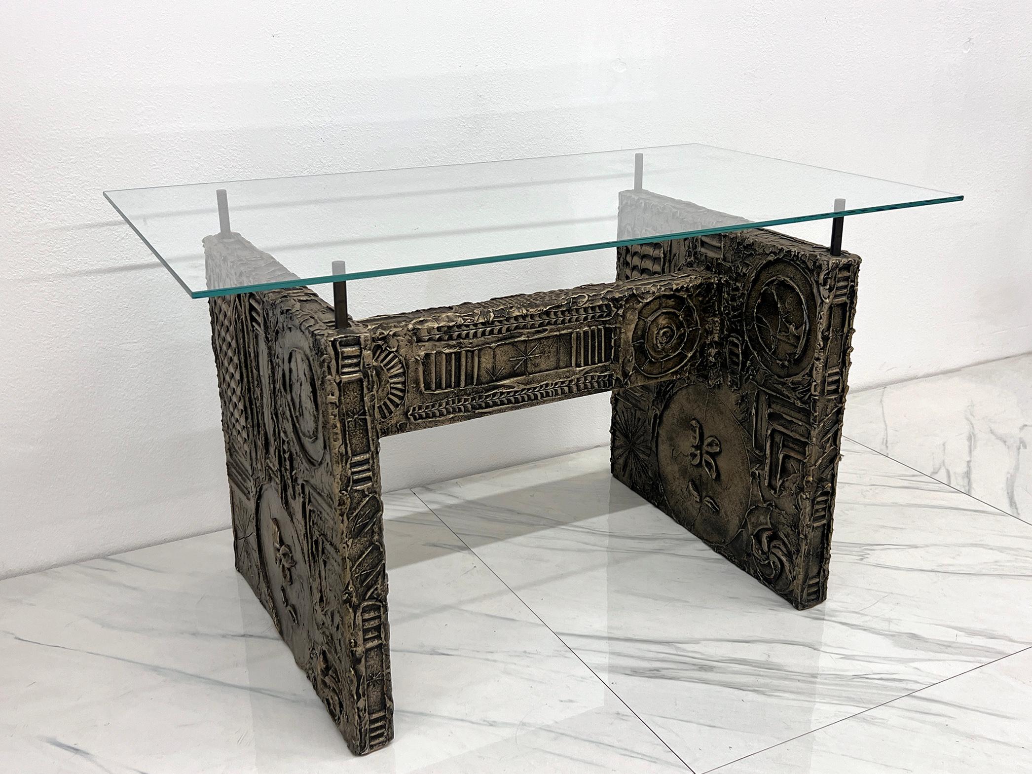 Mid-20th Century Adrian Pearsall Cast Resin Brutalist Dining Table, 1960's For Sale