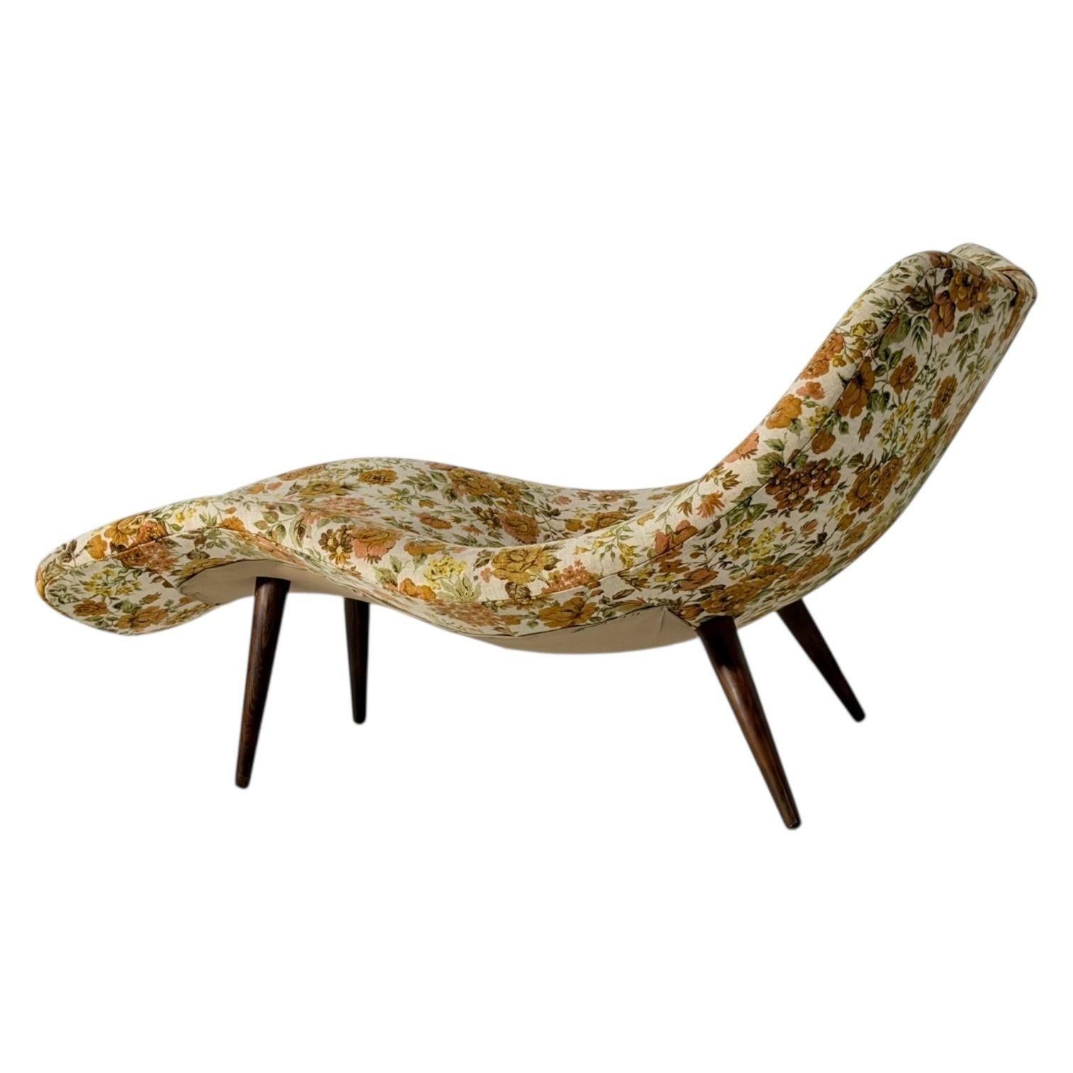 Américain Adrian Pearsall Chaise longue 1828-C, 1960 en vente