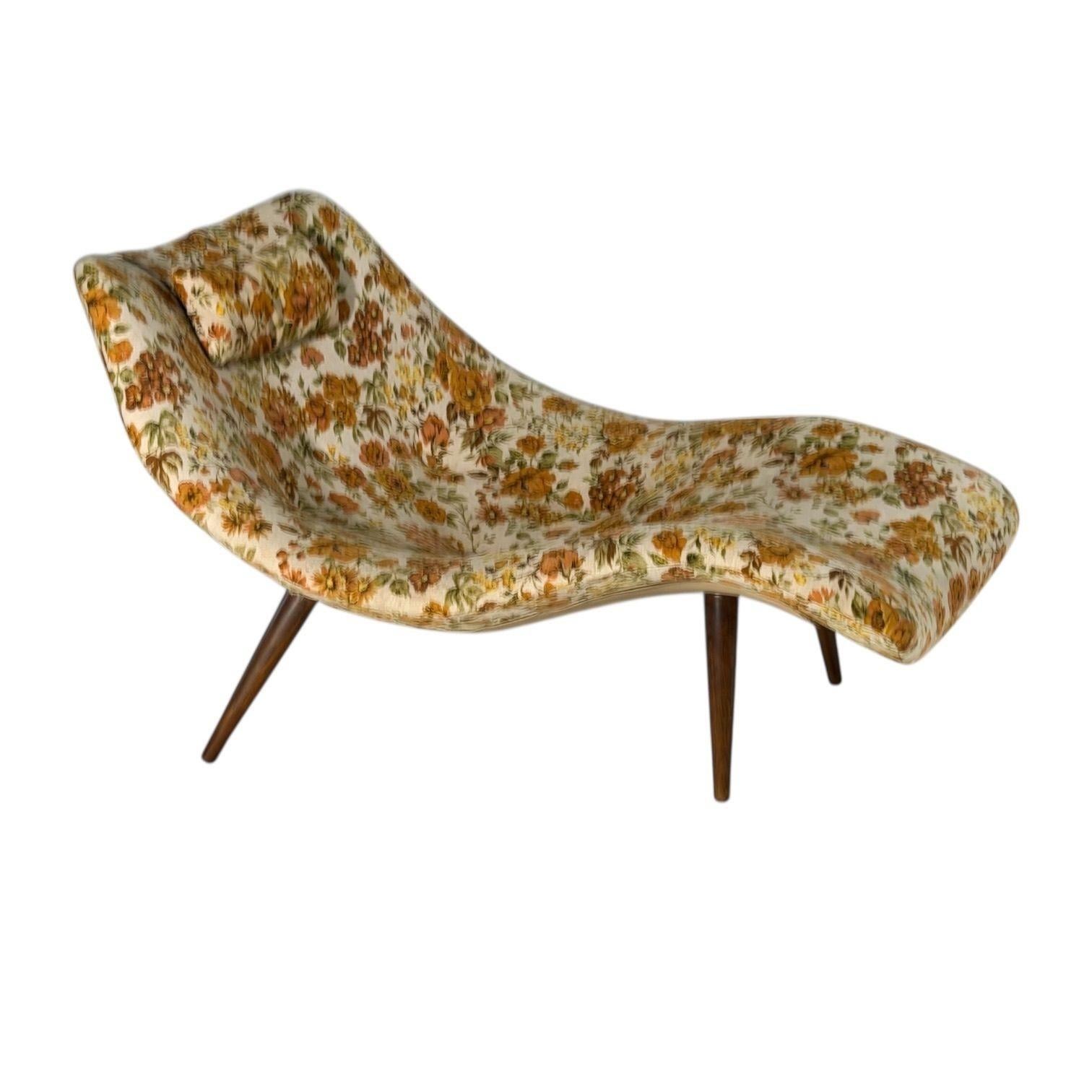 Milieu du XXe siècle Adrian Pearsall Chaise longue 1828-C, 1960 en vente