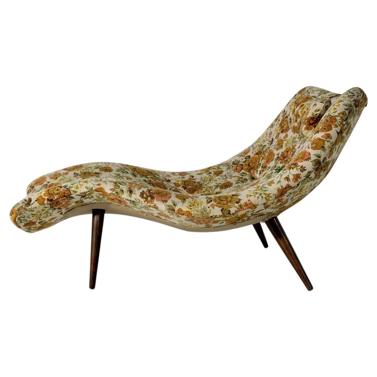 Tissu d'ameublement Adrian Pearsall Chaise longue 1828-C, 1960 en vente