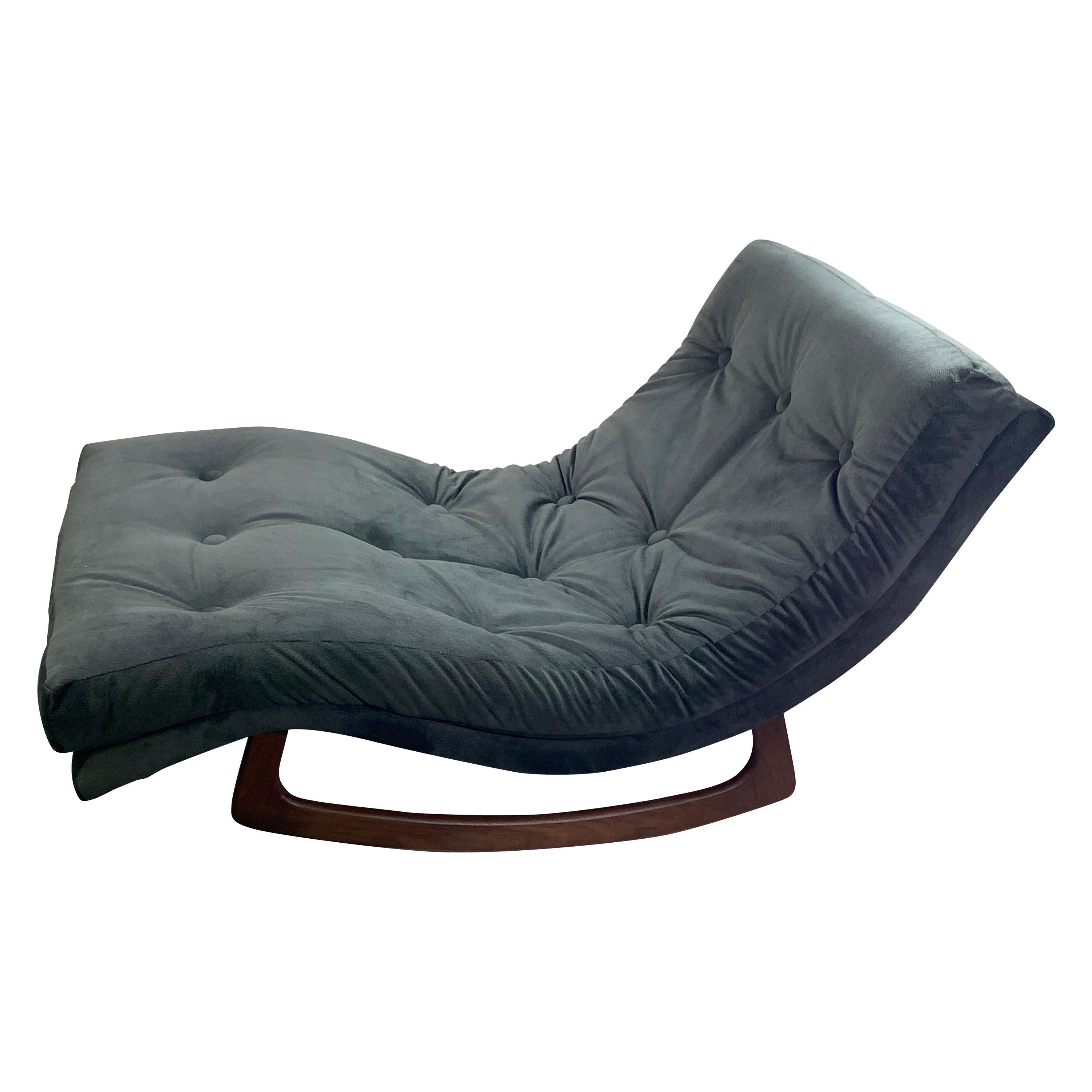 Adrian Pearsall Chaise Lounge Rocker For Sale