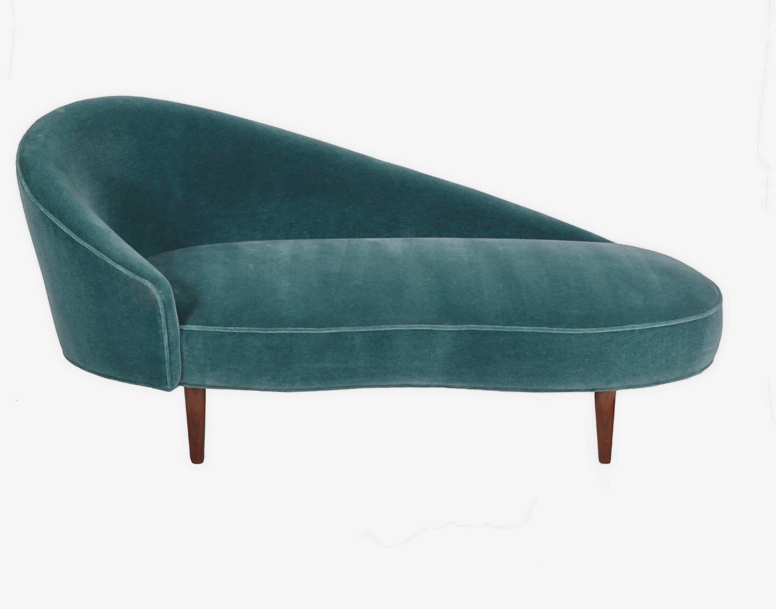 American Adrian Pearsall Chaise Lounge Sofa