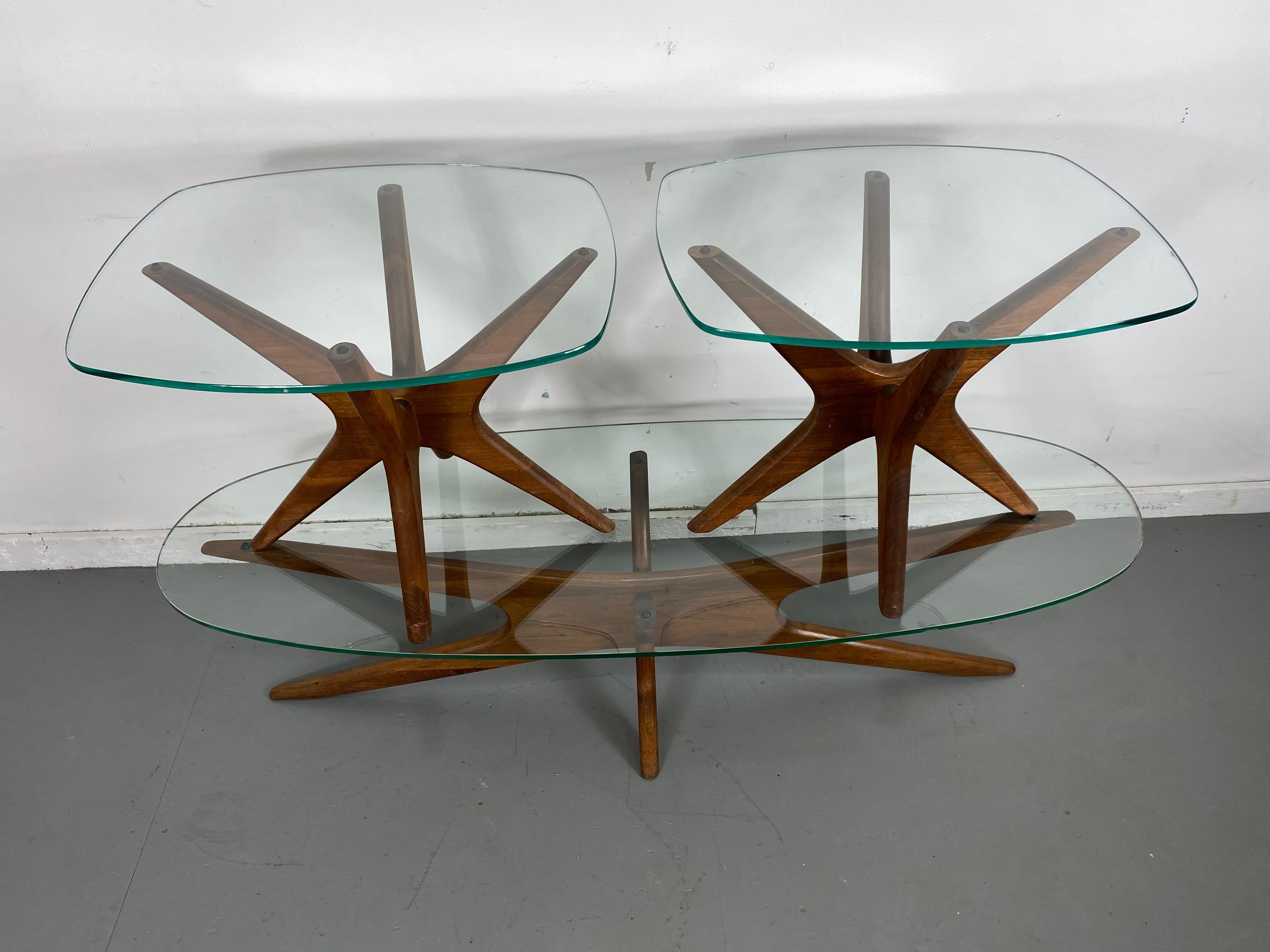 Glass Adrian Pearsall .Classic Modernist 