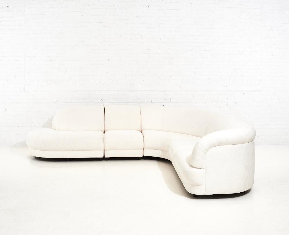 Adrian Pearsall cloud sectional/sofa for Comfort Designs, 1970. Original 3 piece modular.