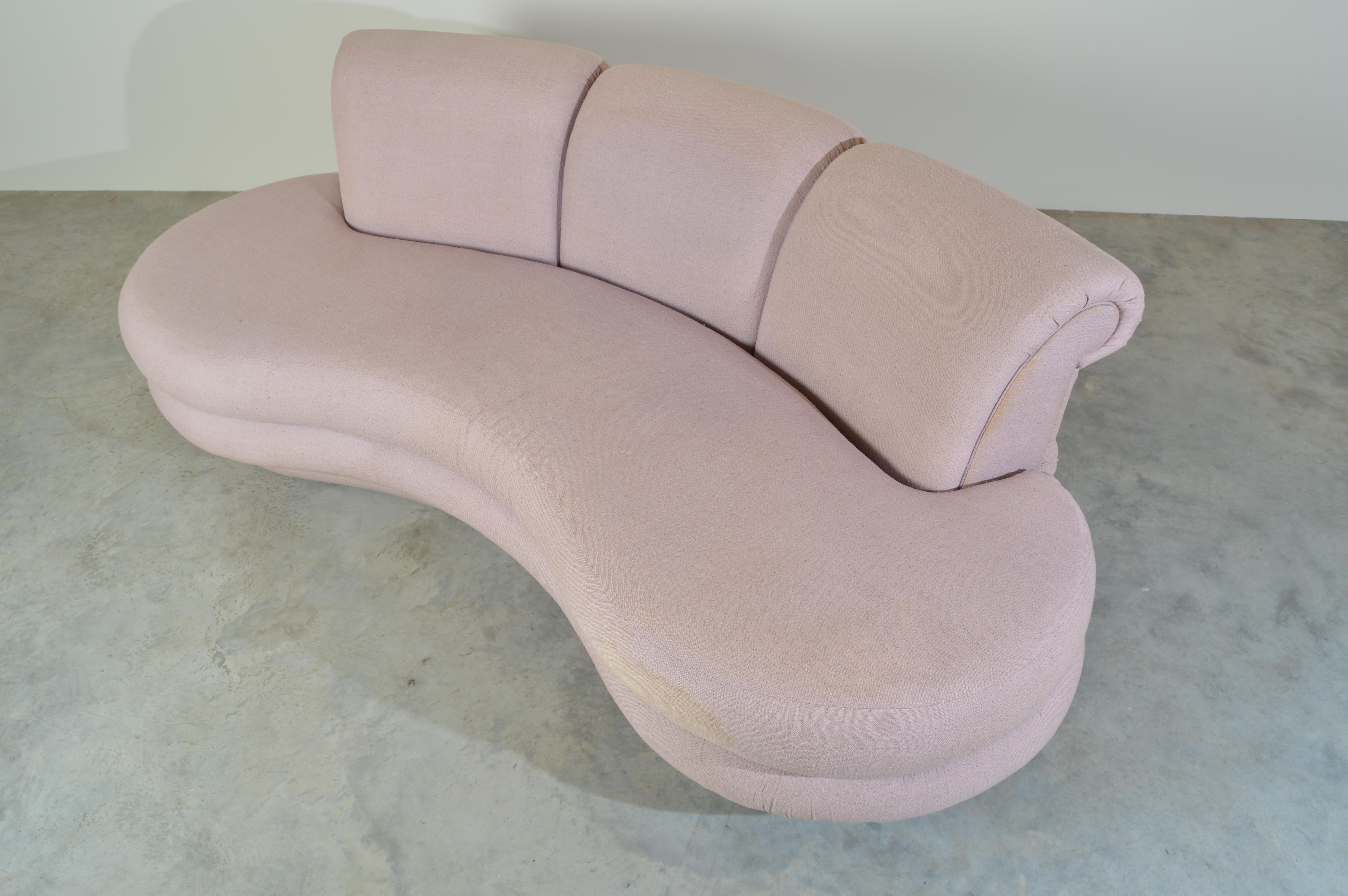 Late 20th Century Adrian Pearsall Cloud Sofa after Milo Baughman