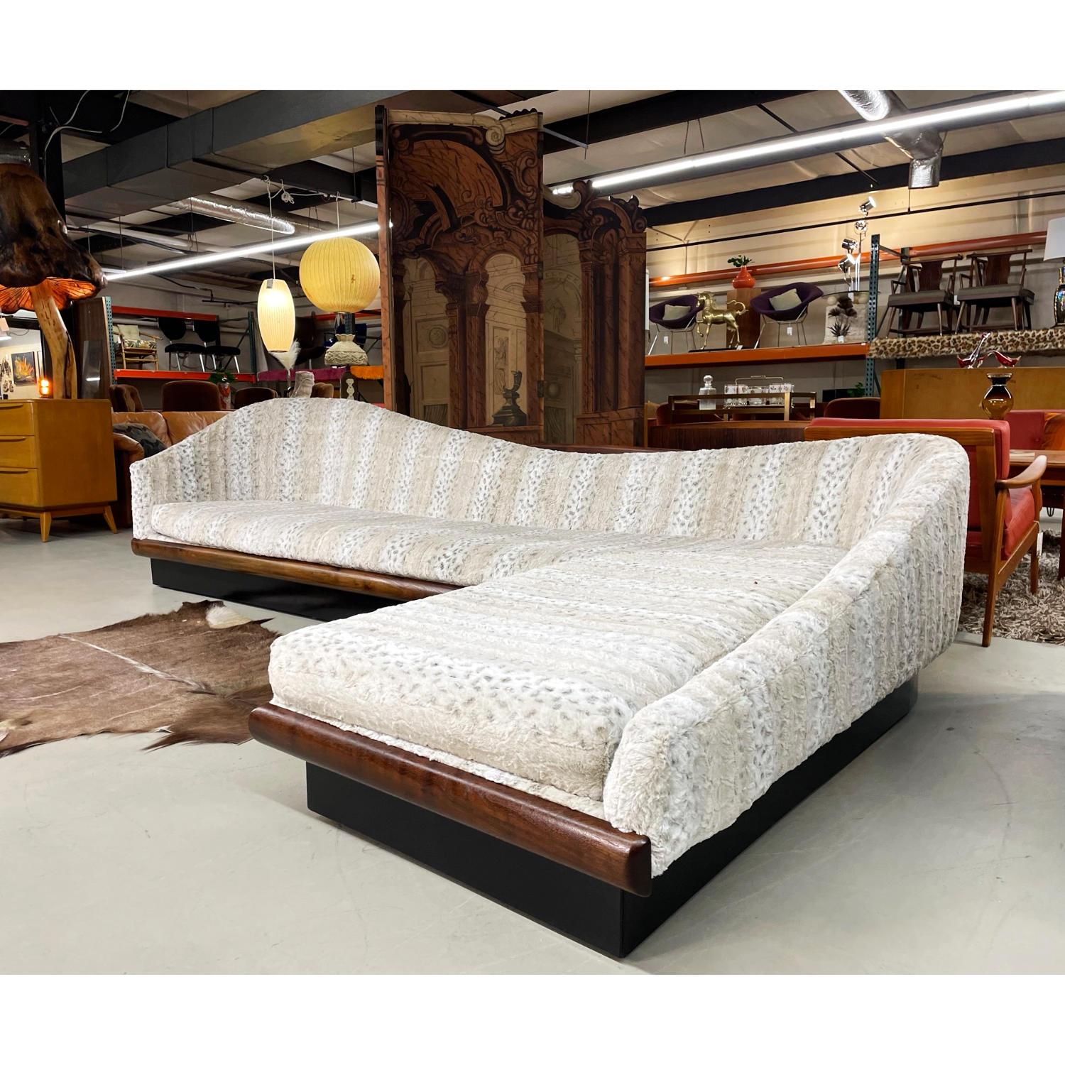 Adrian Pearsall Cloud-Sofa für Craft Associates, vollständig restauriert (amerikanisch) im Angebot