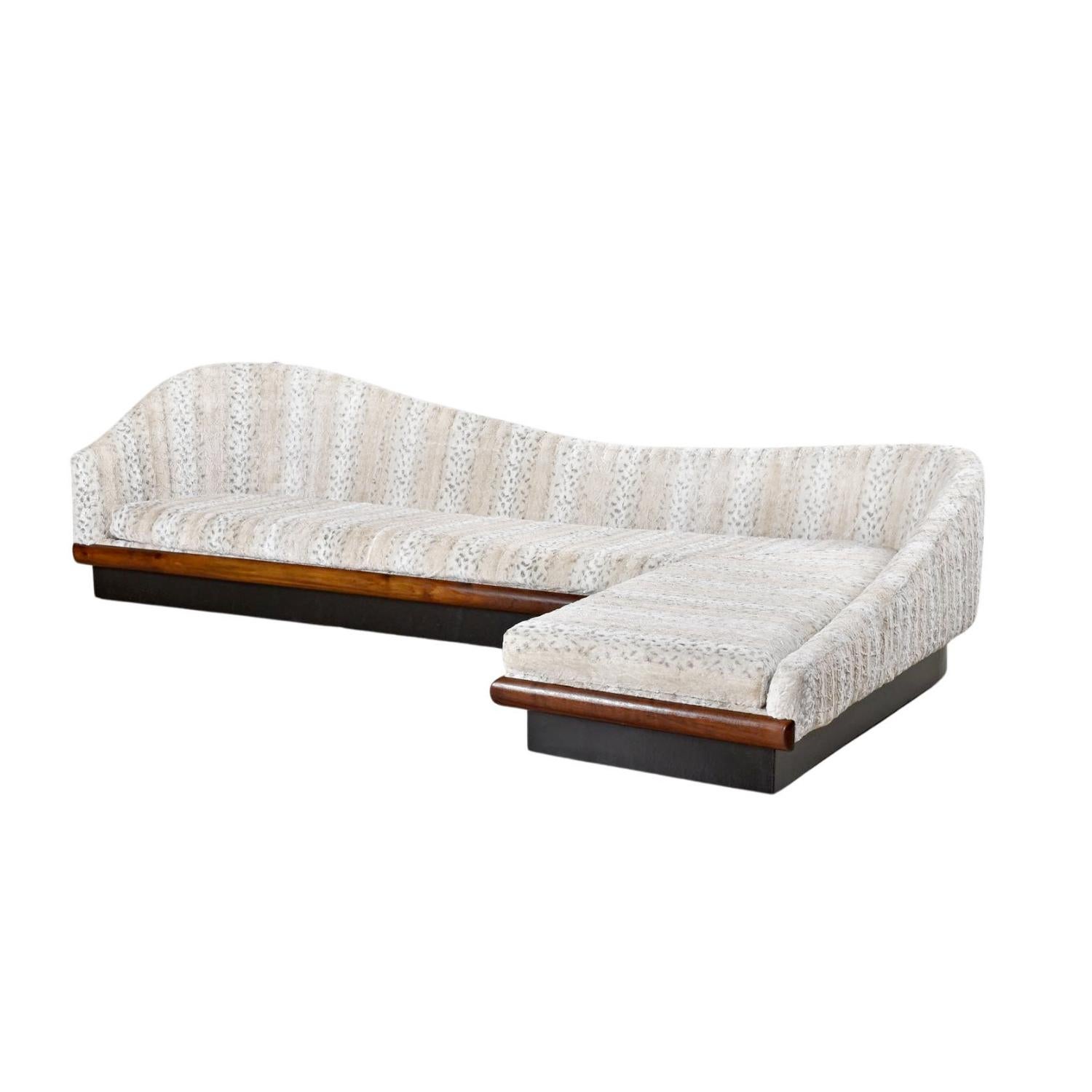 Adrian Pearsall Cloud-Sofa für Craft Associates, vollständig restauriert im Angebot